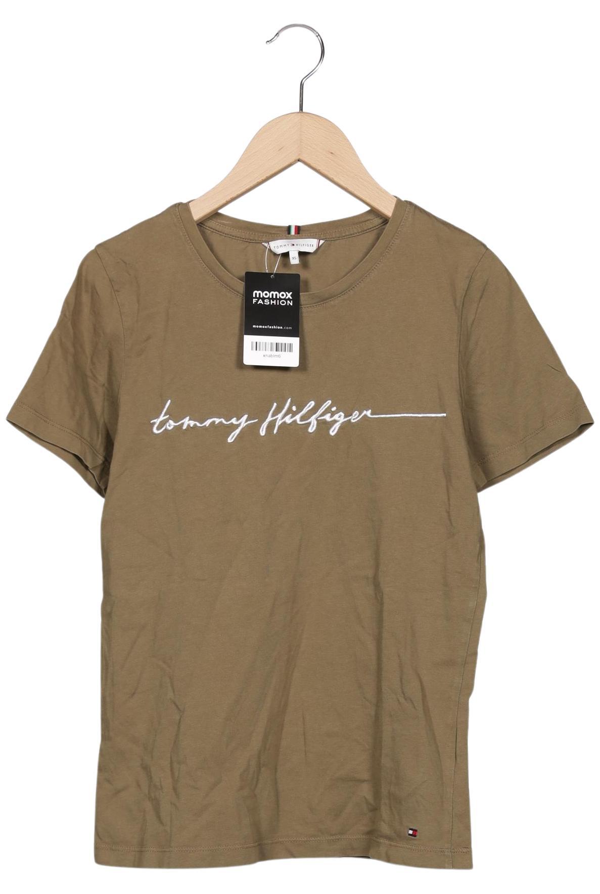 

Tommy Hilfiger Damen T-Shirt, grün, Gr. 34