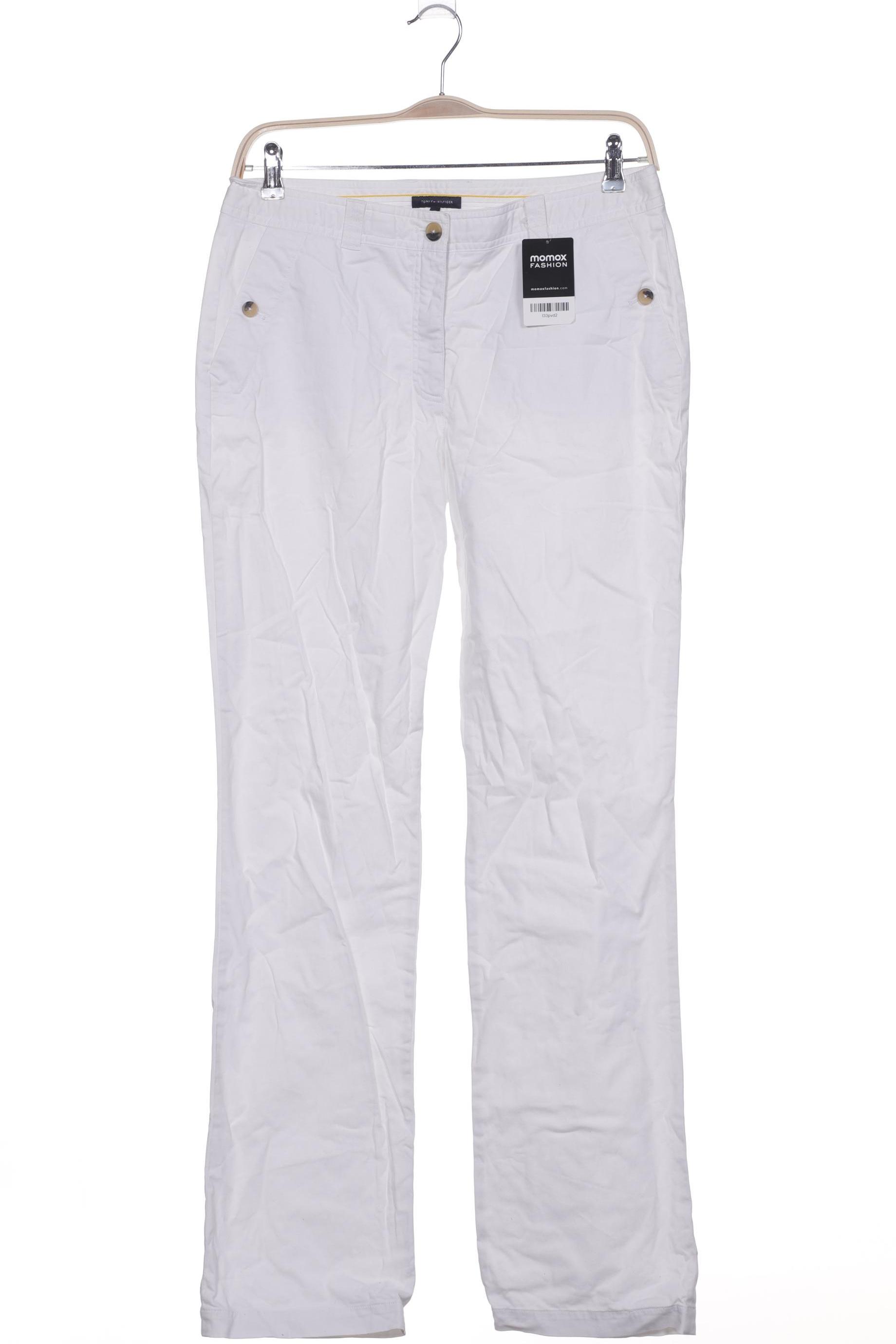 

Tommy Hilfiger Damen Stoffhose, weiß, Gr. 12