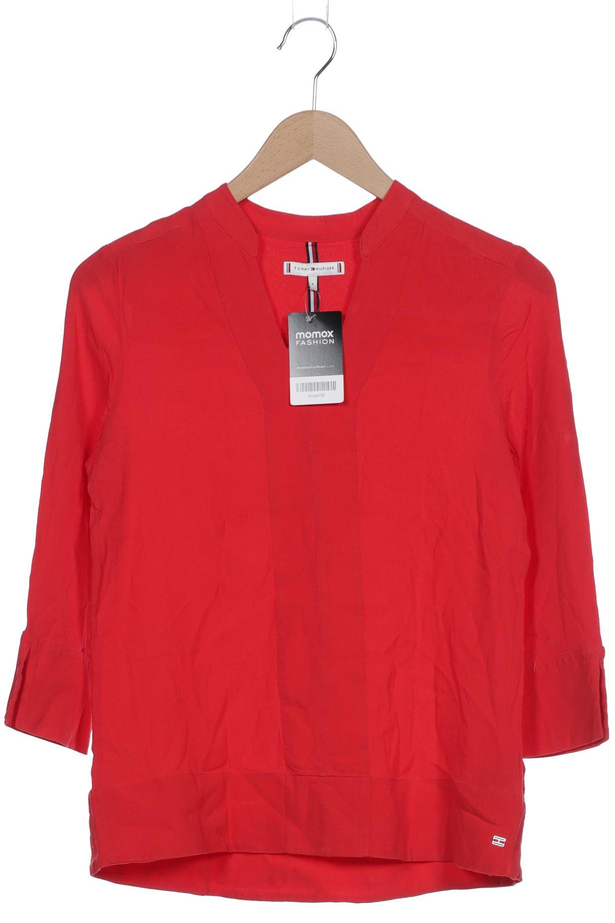 

Tommy Hilfiger Damen Langarmshirt, rot, Gr. 4