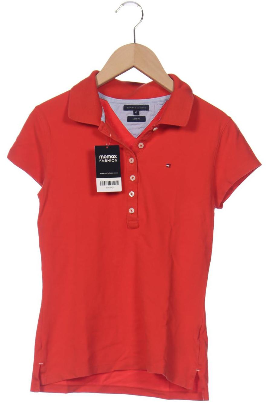 

Tommy Hilfiger Damen Poloshirt, rot, Gr. 34