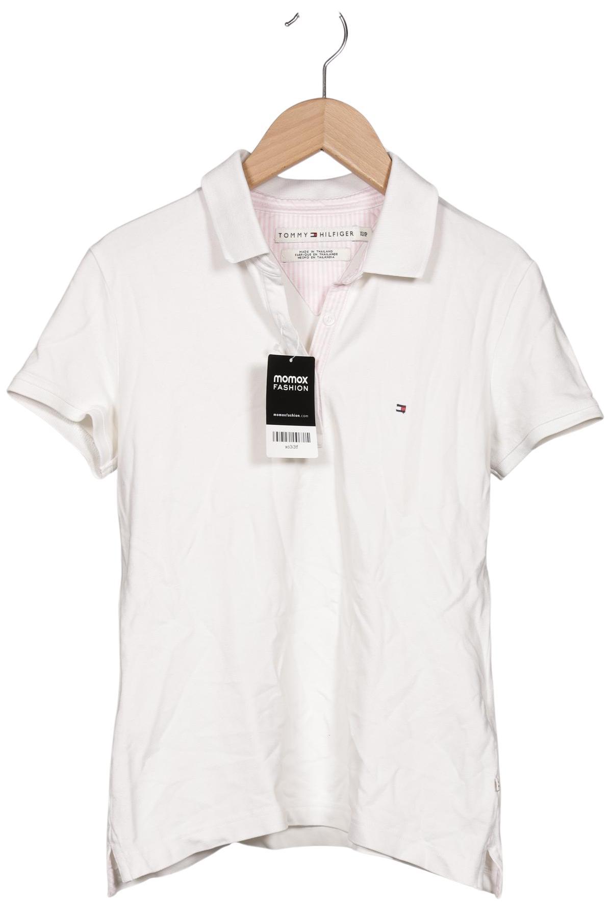 

Tommy Hilfiger Damen Poloshirt, weiß, Gr. 34