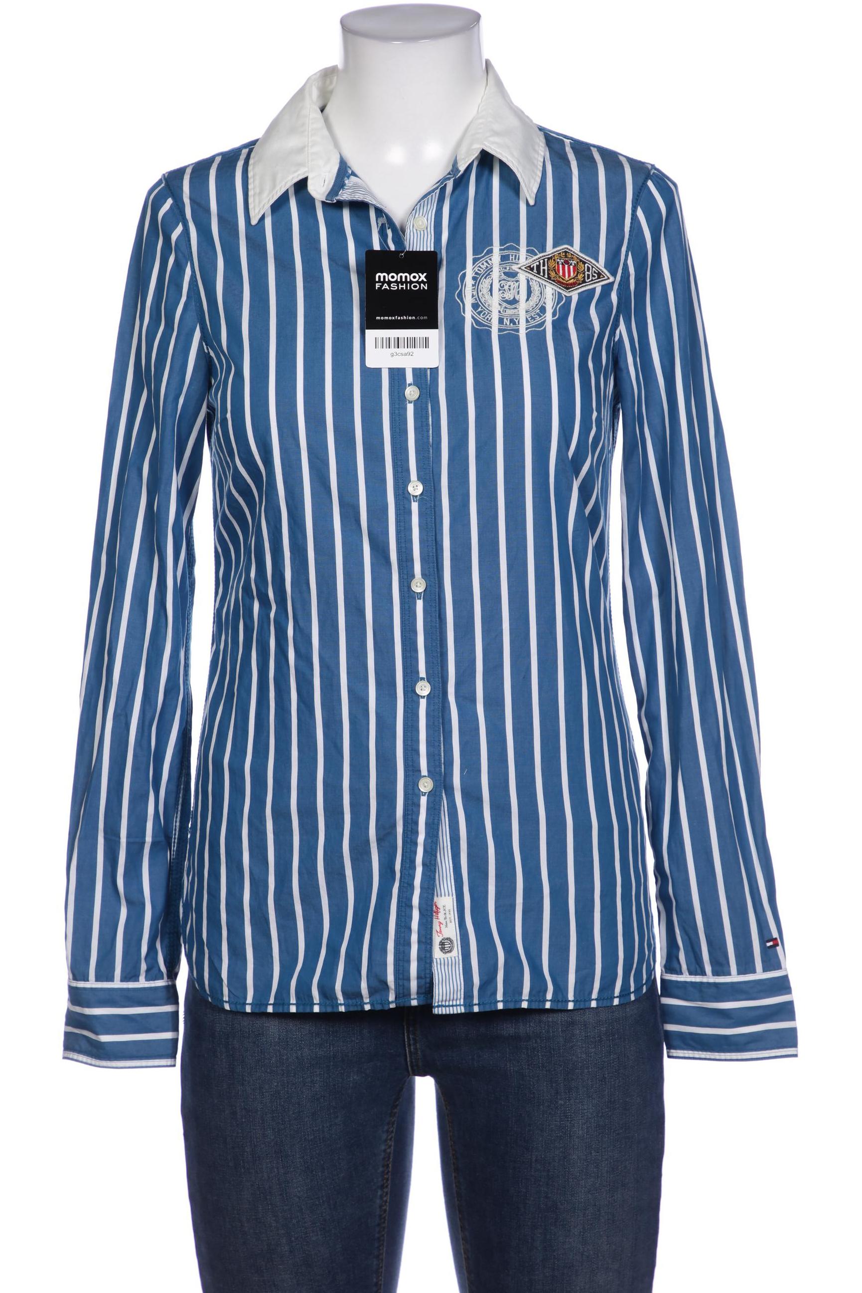 

Tommy Hilfiger Damen Bluse, blau, Gr. 6