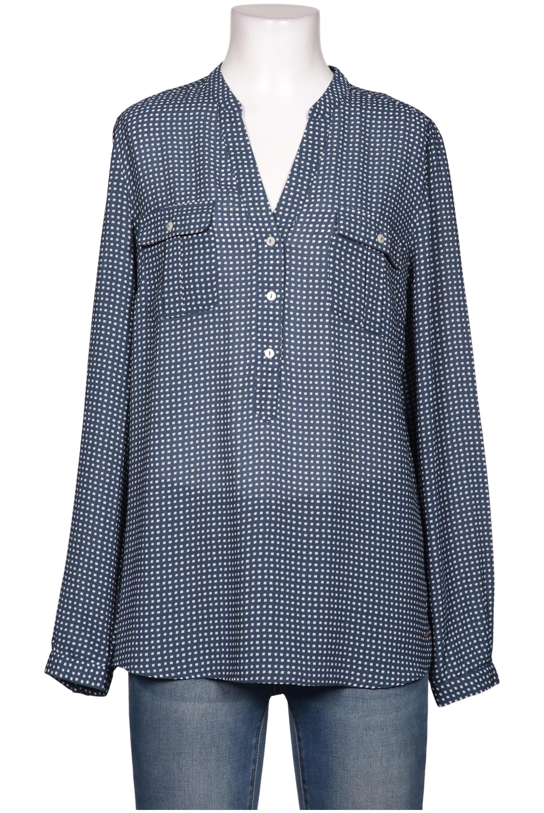 

Tommy Hilfiger Damen Bluse, blau, Gr. 10