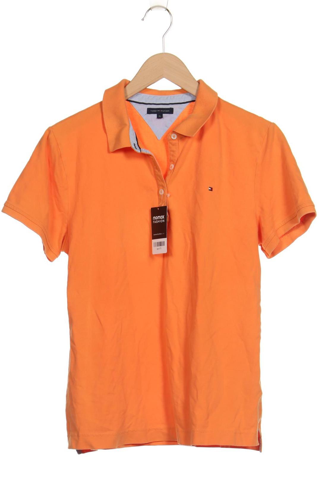 

Tommy Hilfiger Damen Poloshirt, orange, Gr. 44