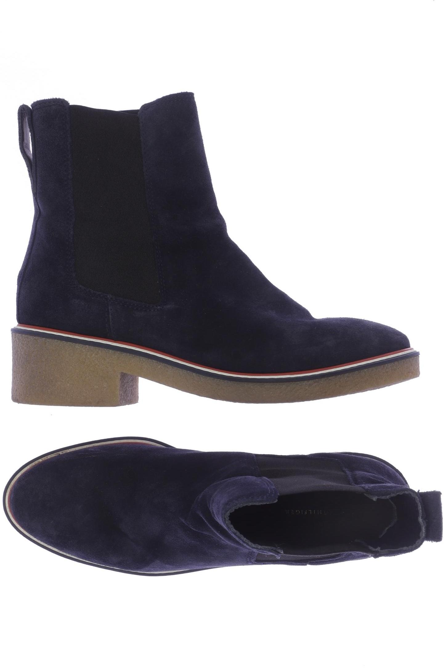 

Tommy Hilfiger Damen Stiefelette, marineblau, Gr. 39