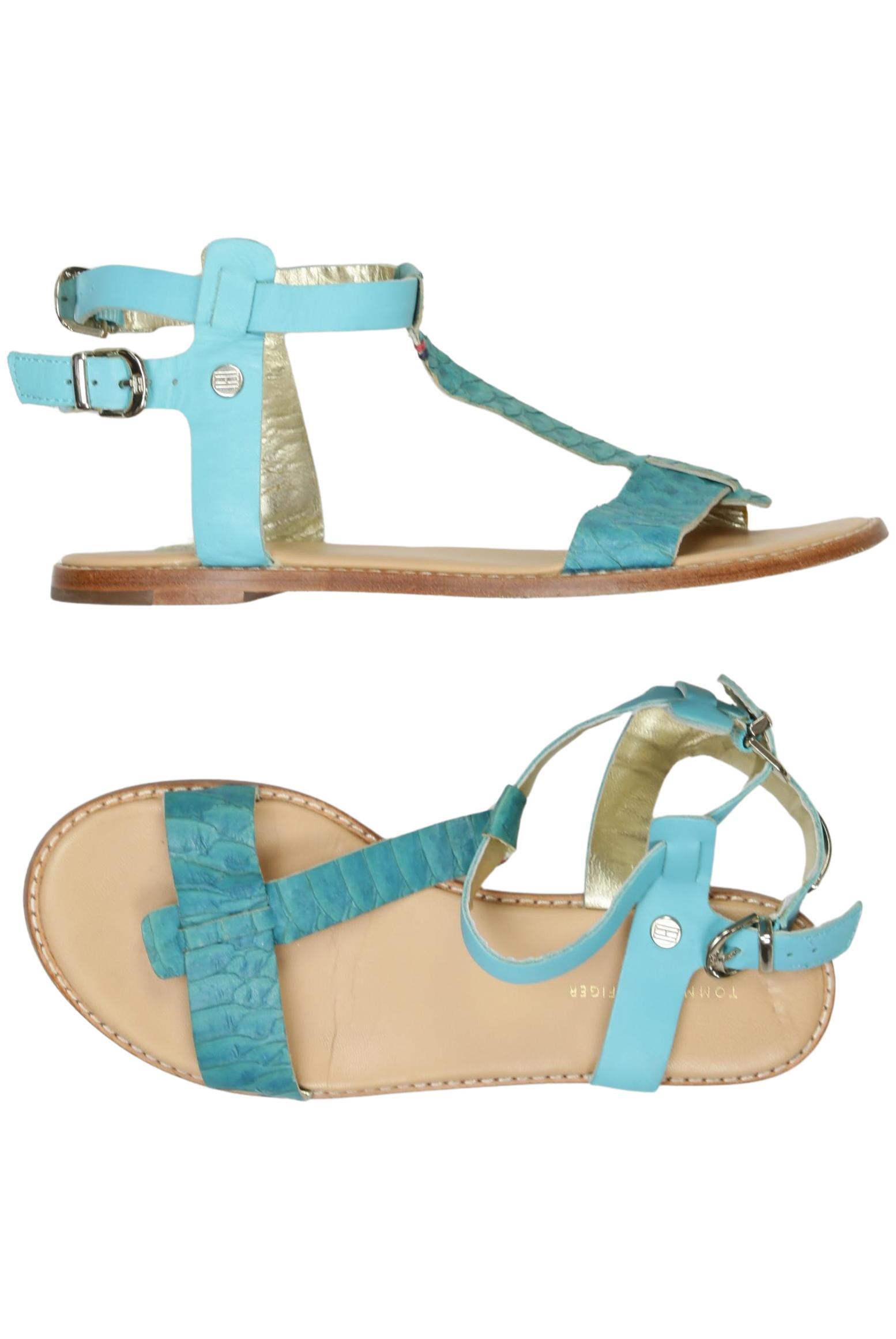 

Tommy Hilfiger Damen Sandale, türkis, Gr. 38