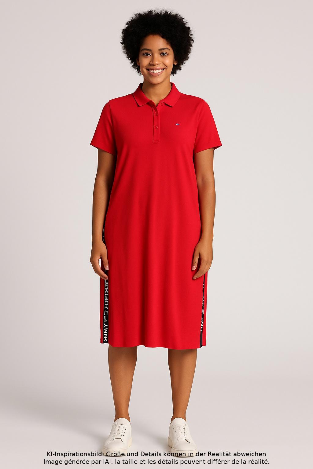 

Tommy Hilfiger Damen Kleid, rot, Gr. 46