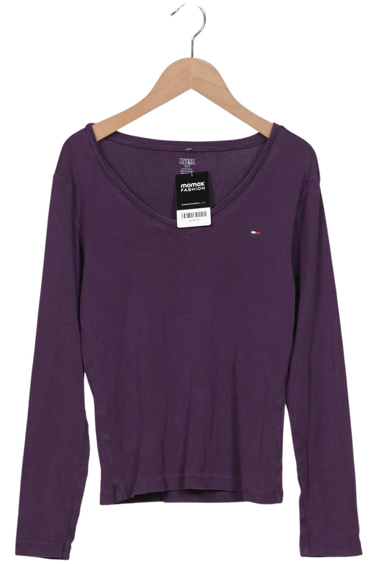 

Tommy Hilfiger Damen Langarmshirt, flieder, Gr. 36
