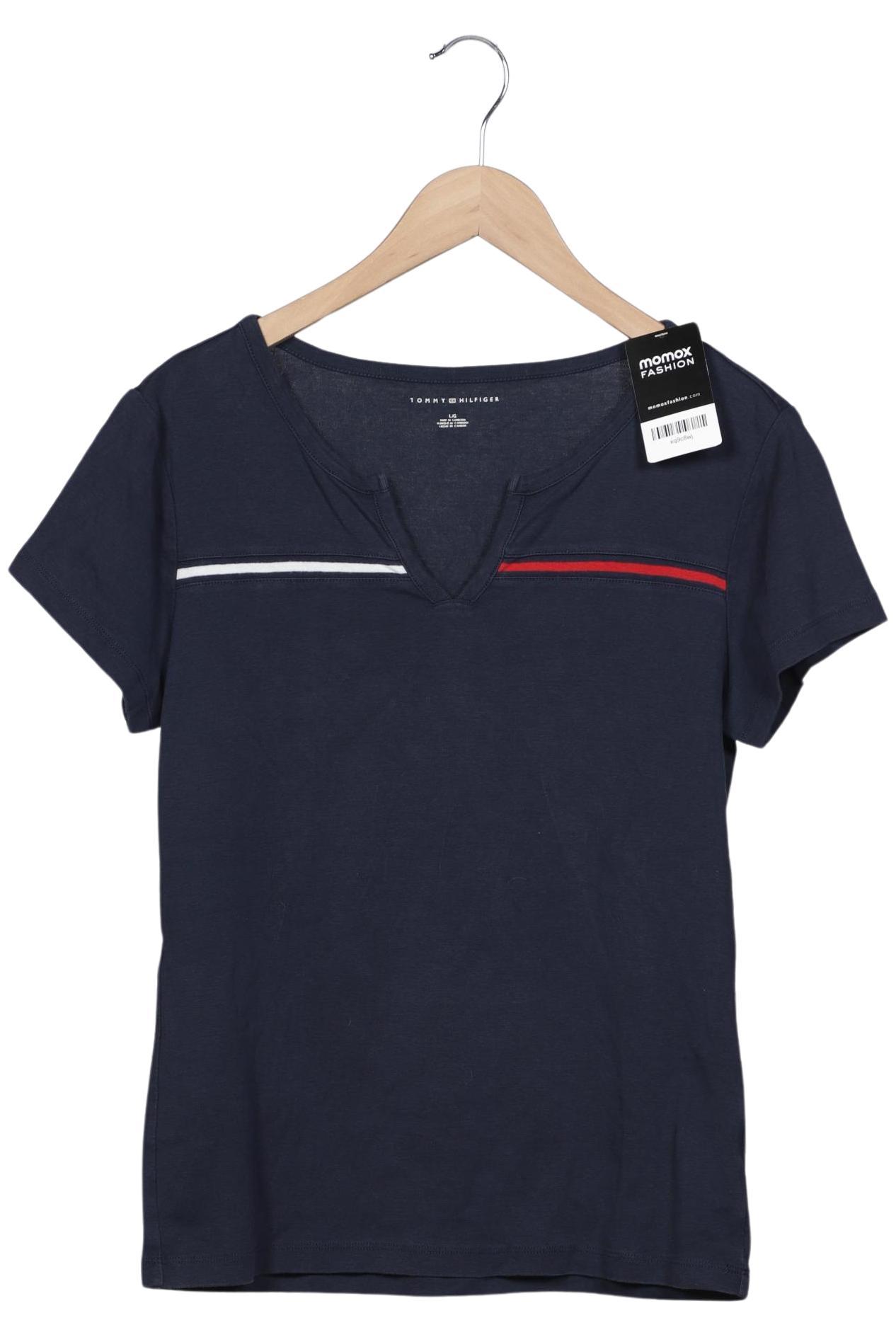 

Tommy Hilfiger Damen T-Shirt, marineblau, Gr. 42