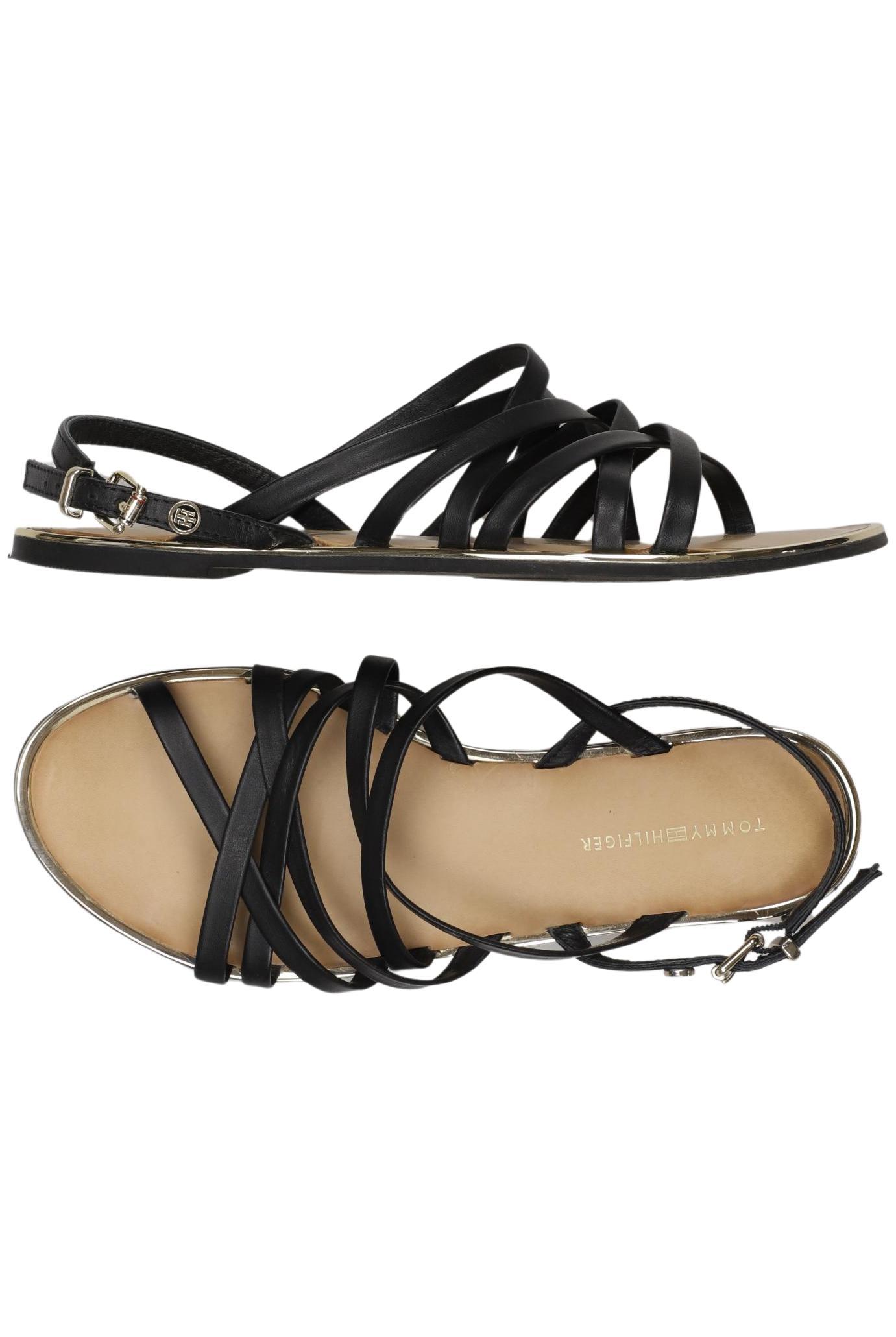 

Tommy Hilfiger Damen Sandale, schwarz, Gr. 38