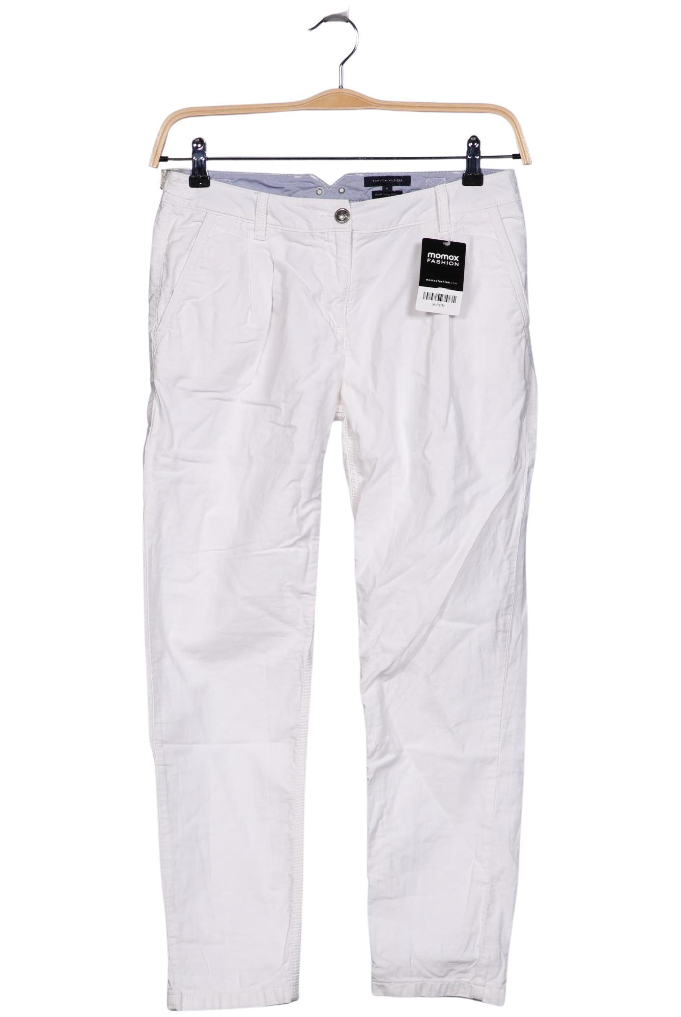 

Tommy Hilfiger Damen Stoffhose, weiß, Gr. 6