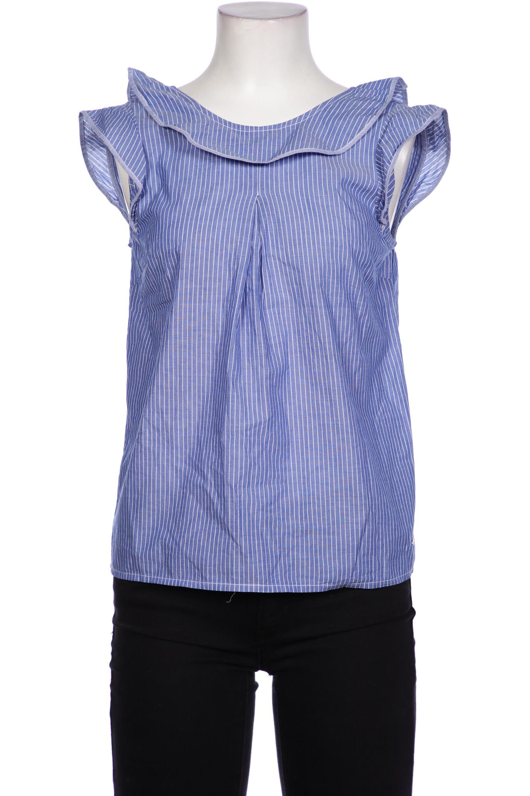 

Tommy Hilfiger Damen Bluse, blau, Gr. 34