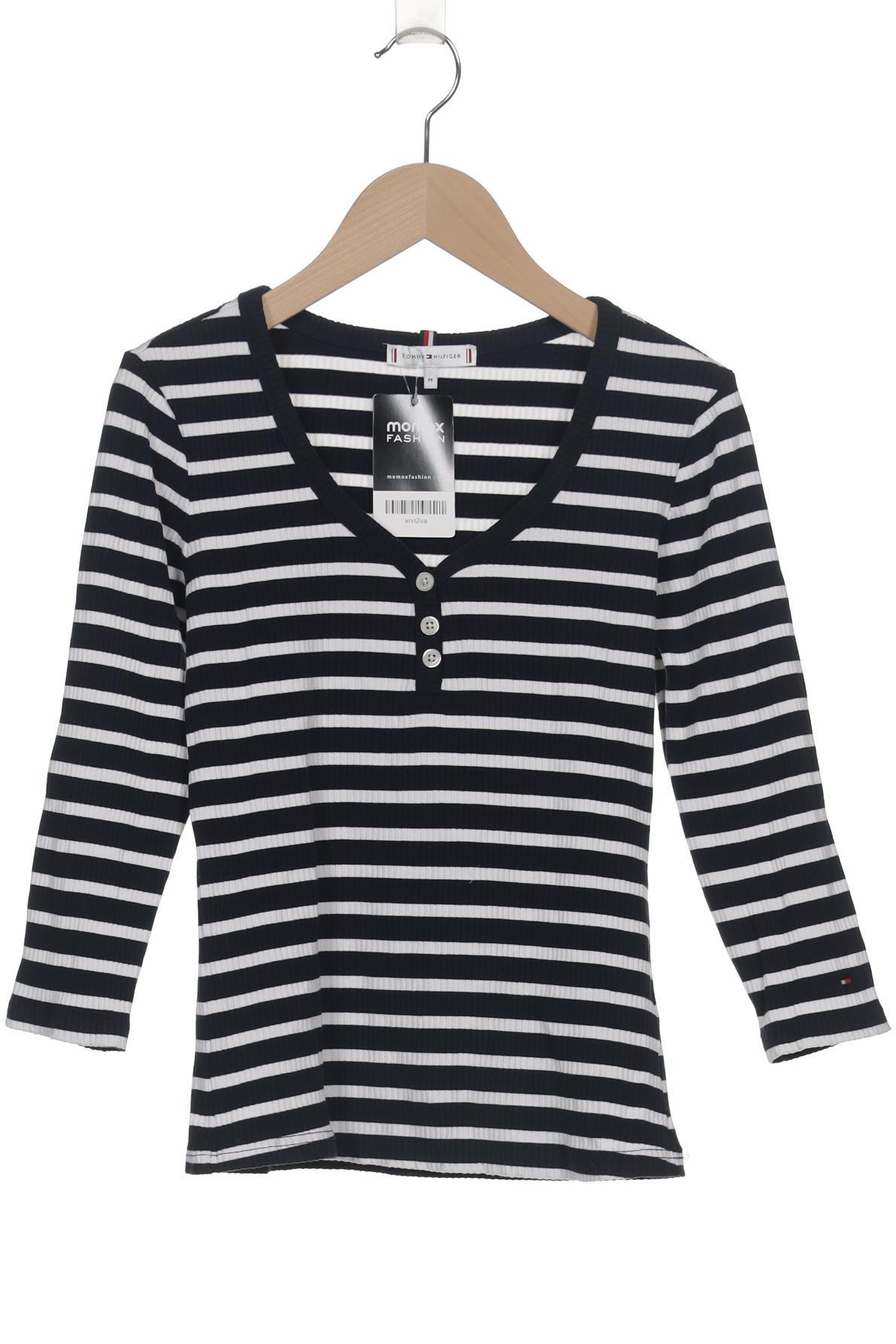 

Tommy Hilfiger Damen Langarmshirt, marineblau, Gr. 38