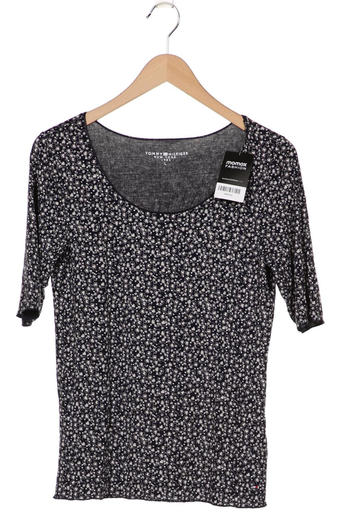 

Tommy Hilfiger Damen T-Shirt, marineblau, Gr. 42