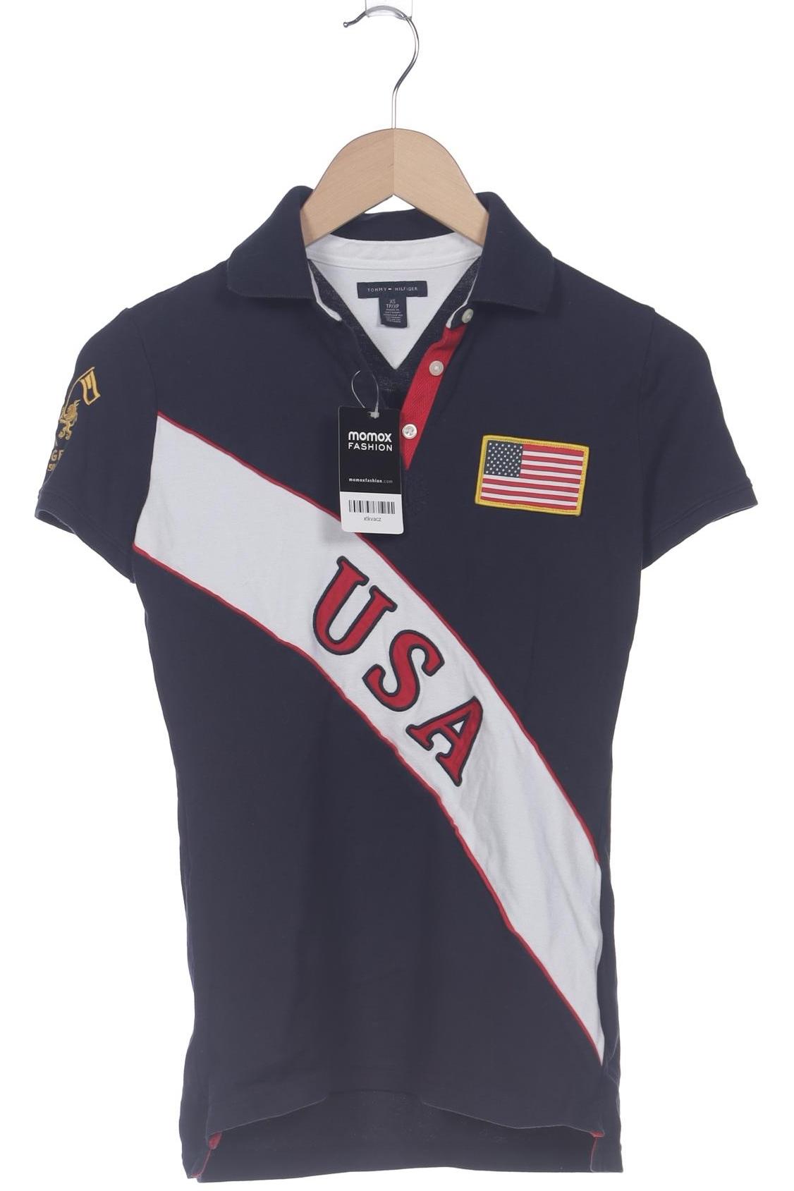 

Tommy Hilfiger Damen Poloshirt, marineblau, Gr. 34