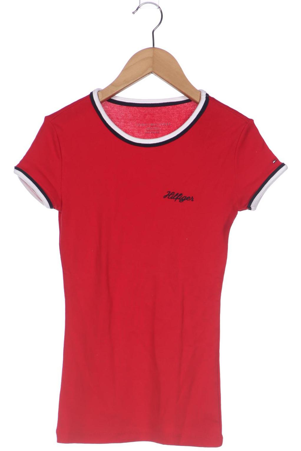 

Tommy Hilfiger Damen T-Shirt, rot, Gr. 34