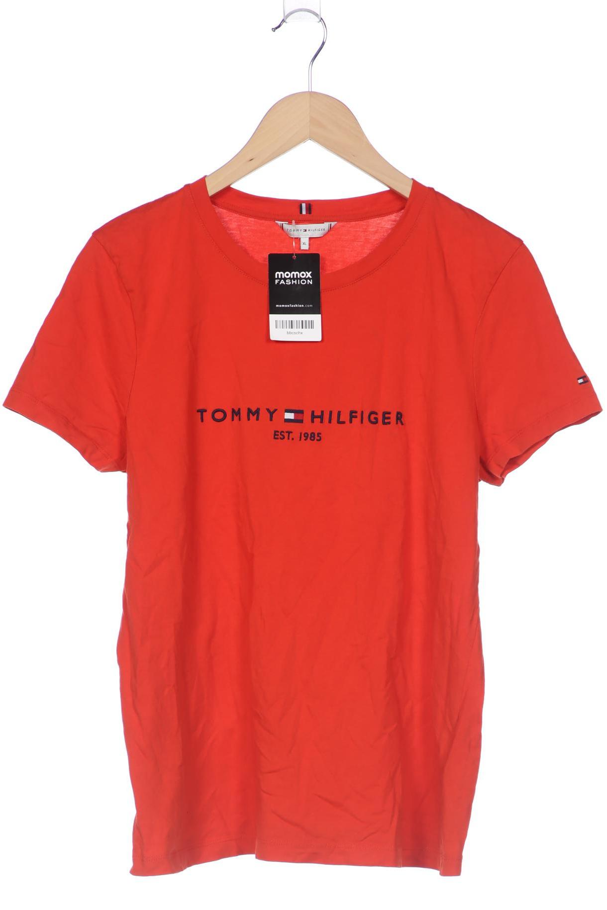 

Tommy Hilfiger Damen T-Shirt, orange, Gr. 44