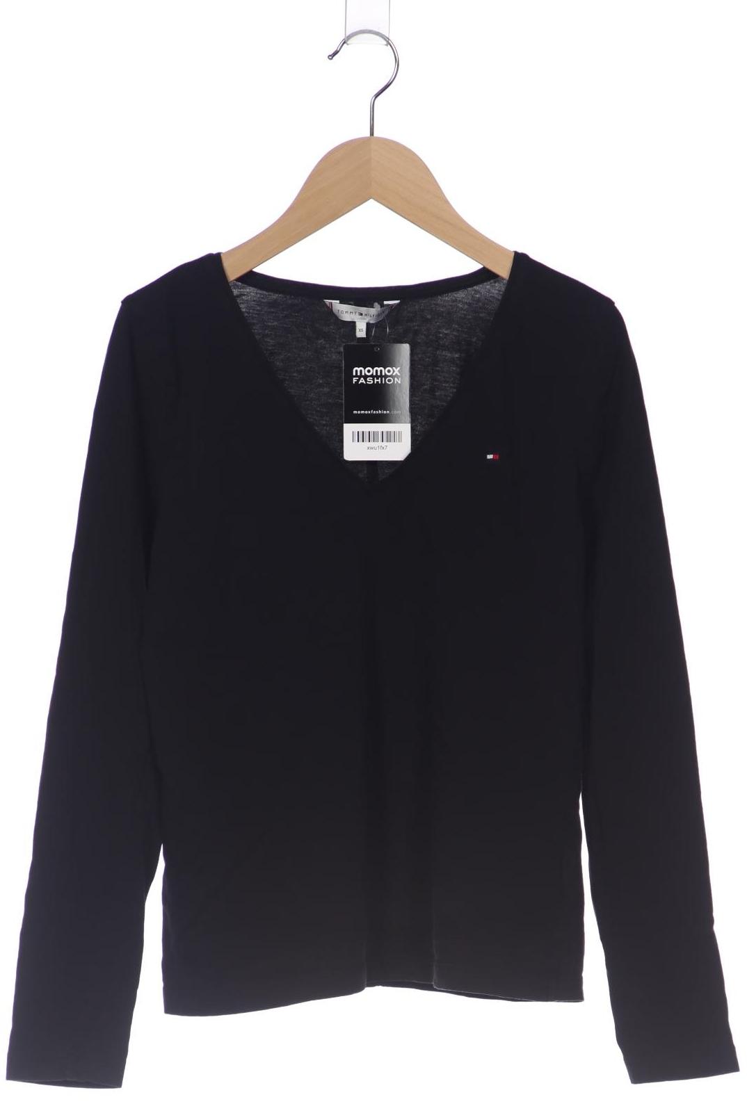 

Tommy Hilfiger Damen Langarmshirt, schwarz, Gr. 34