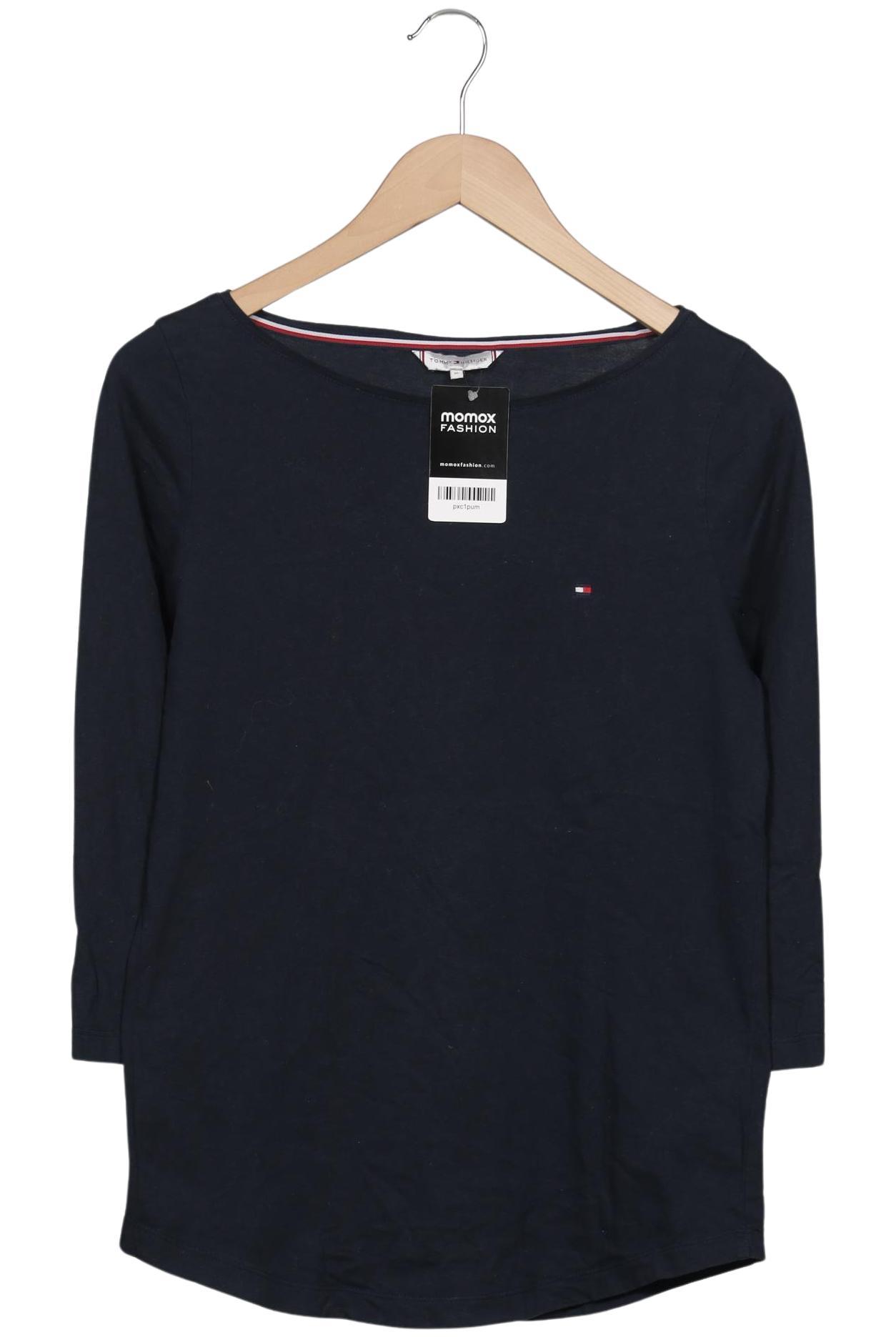 

Tommy Hilfiger Damen Langarmshirt, marineblau, Gr. 38
