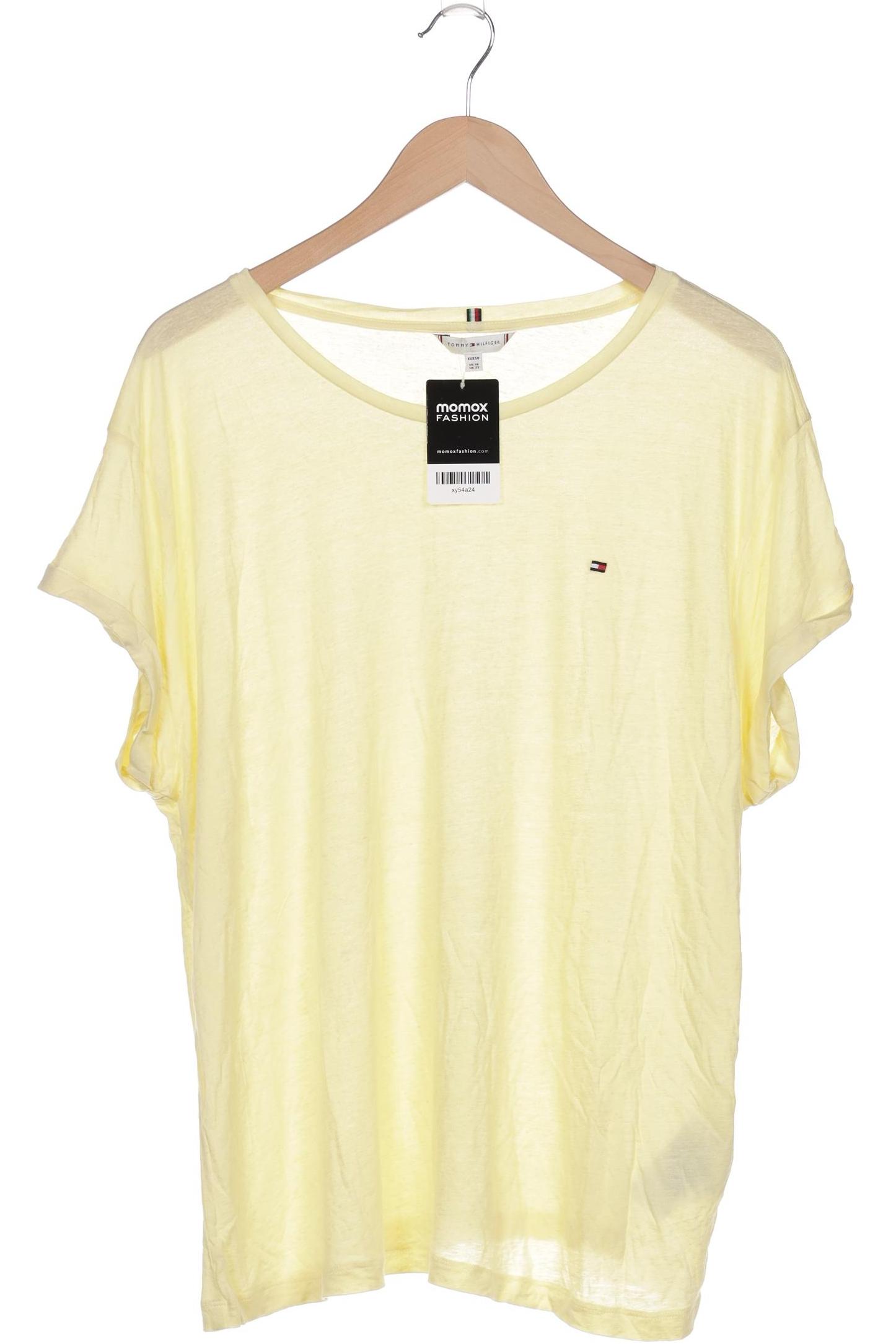 

Tommy Hilfiger Damen T-Shirt, gelb, Gr. 50