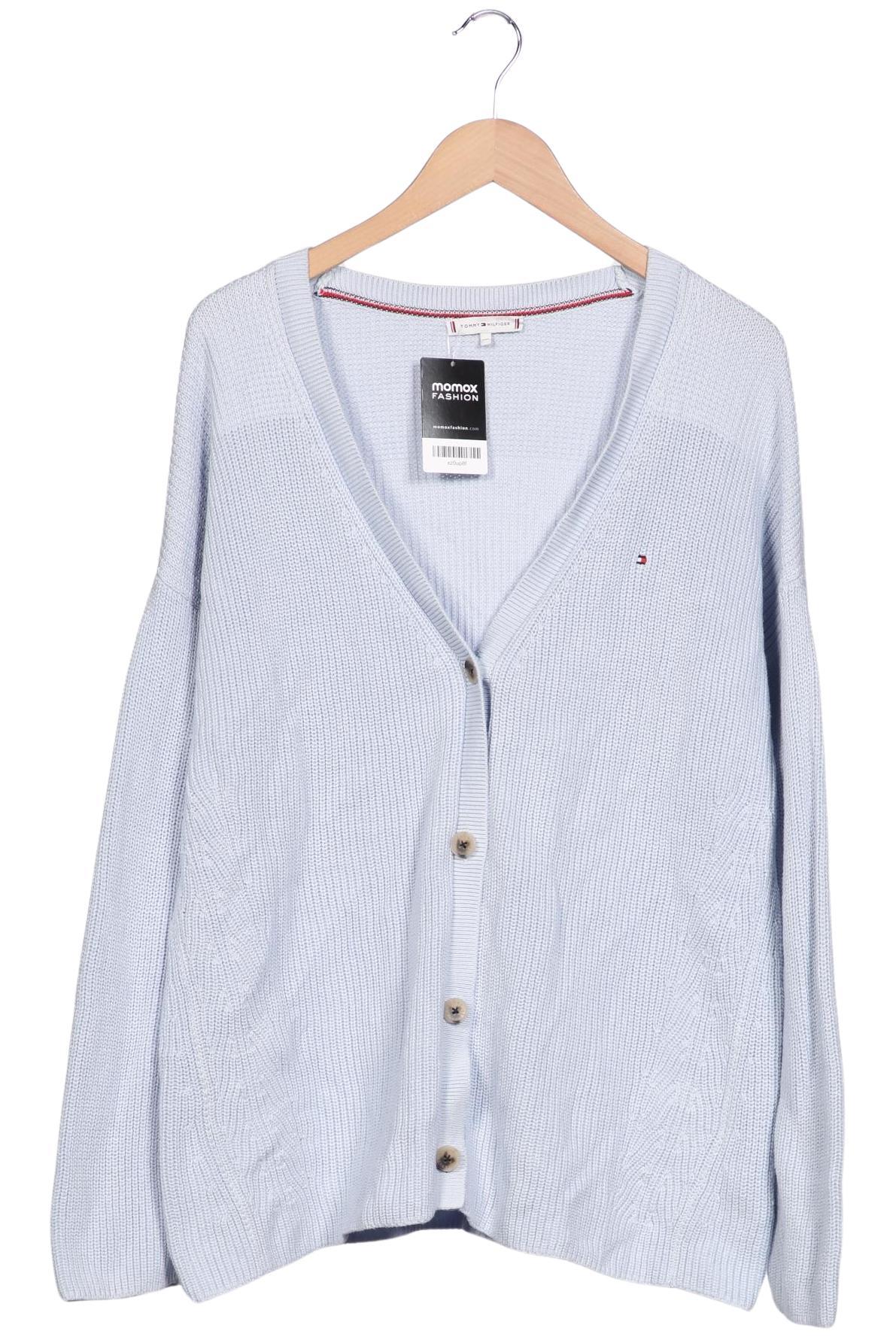

Tommy Hilfiger Damen Strickjacke, hellblau, Gr. 46