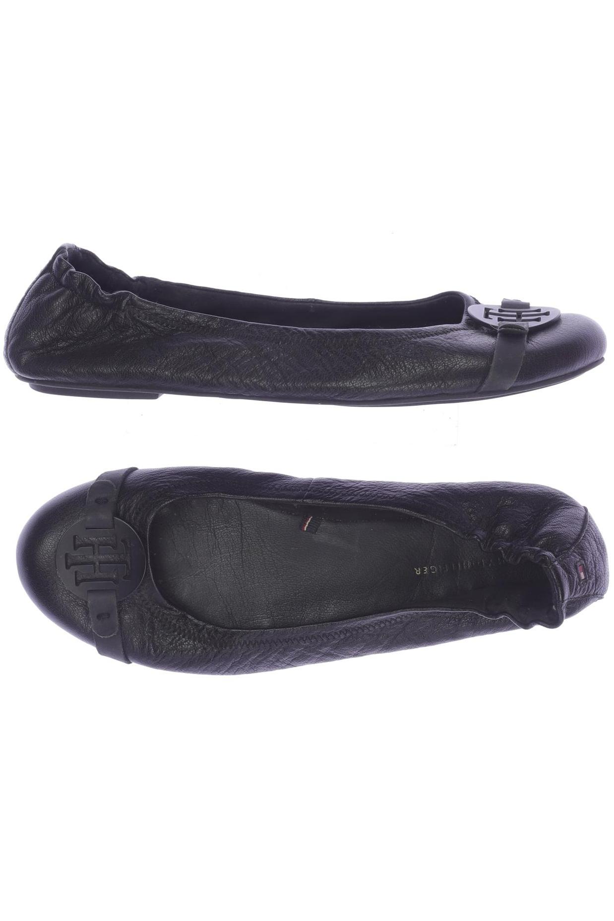 

Tommy Hilfiger Damen Ballerinas, schwarz, Gr. 39