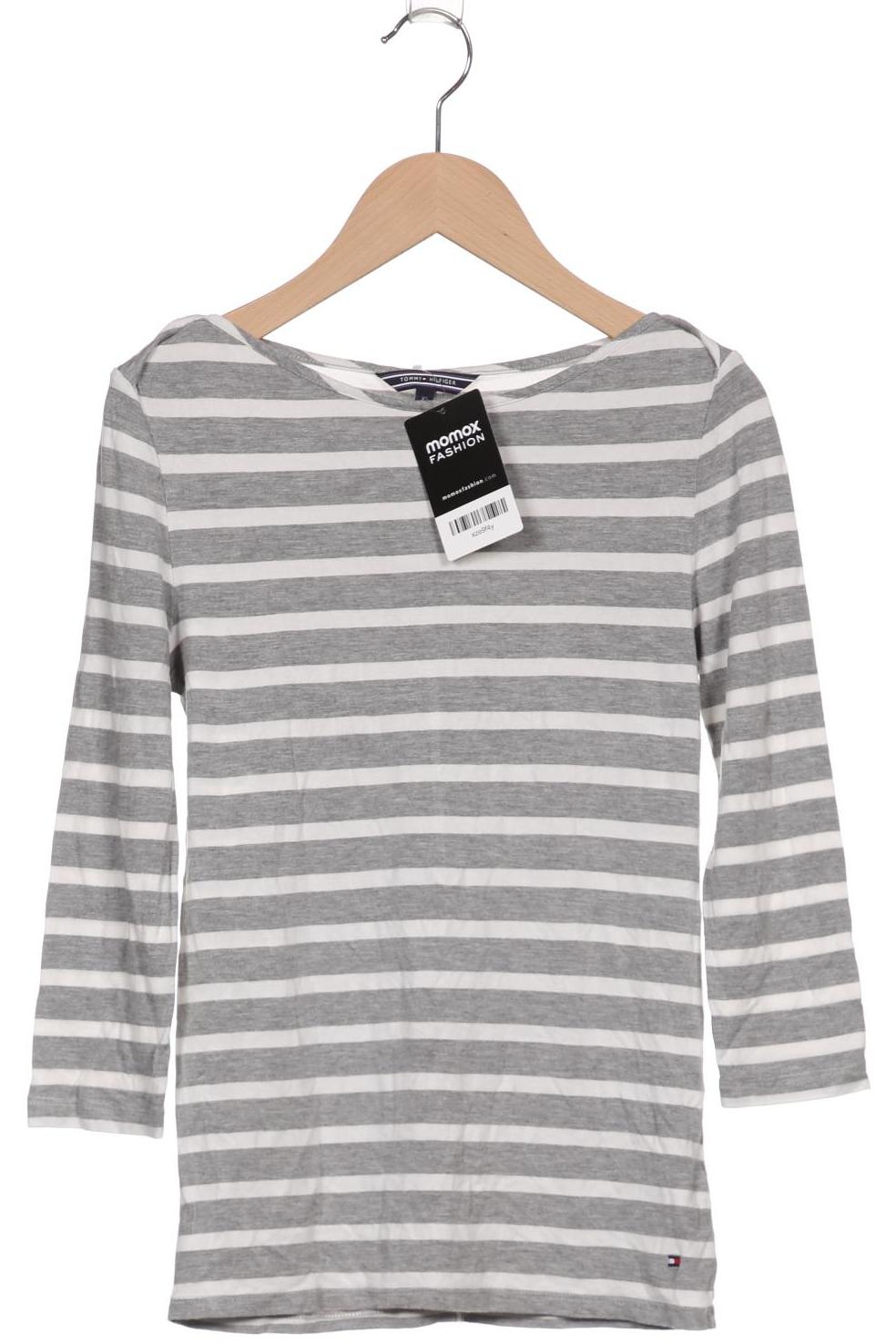 

Tommy Hilfiger Damen Langarmshirt, grau, Gr. 34