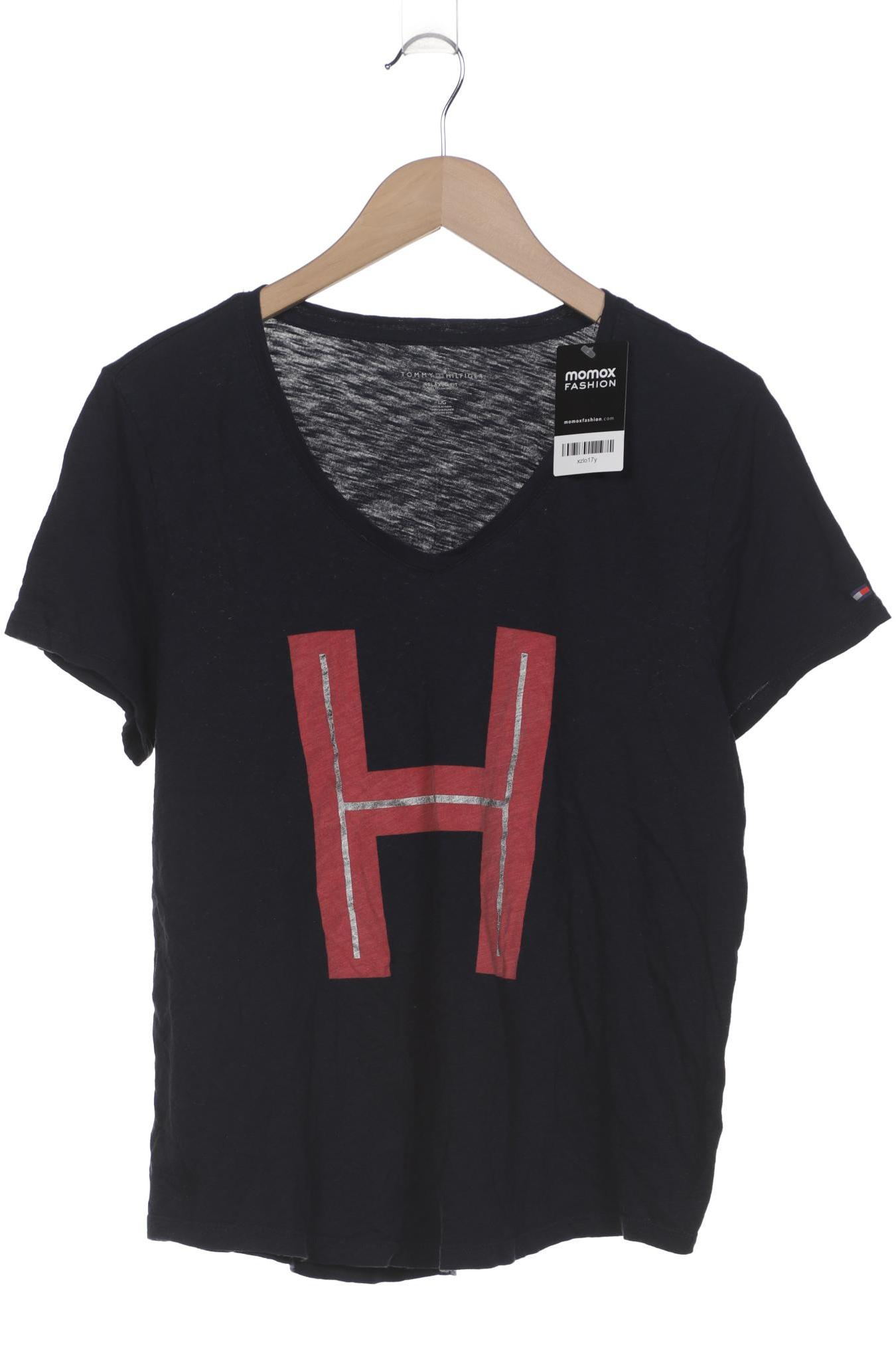 

Tommy Hilfiger Damen T-Shirt, marineblau, Gr. 42