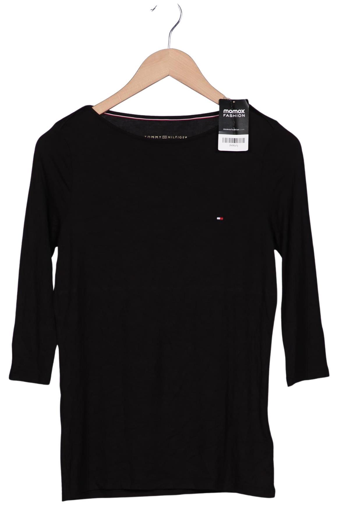 

Tommy Hilfiger Damen Langarmshirt, schwarz, Gr. 38