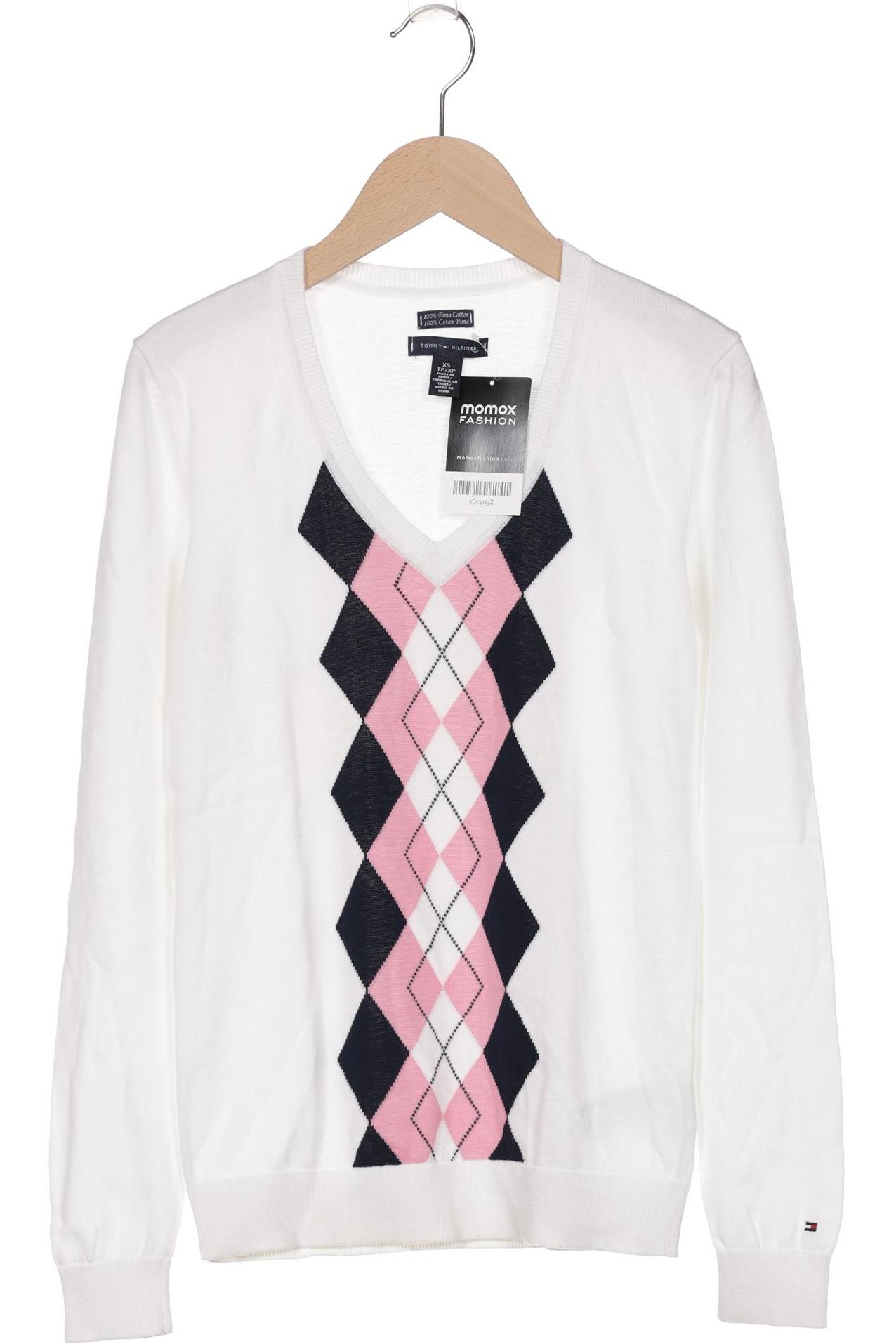 

Tommy Hilfiger Damen Pullover, weiß, Gr. 34