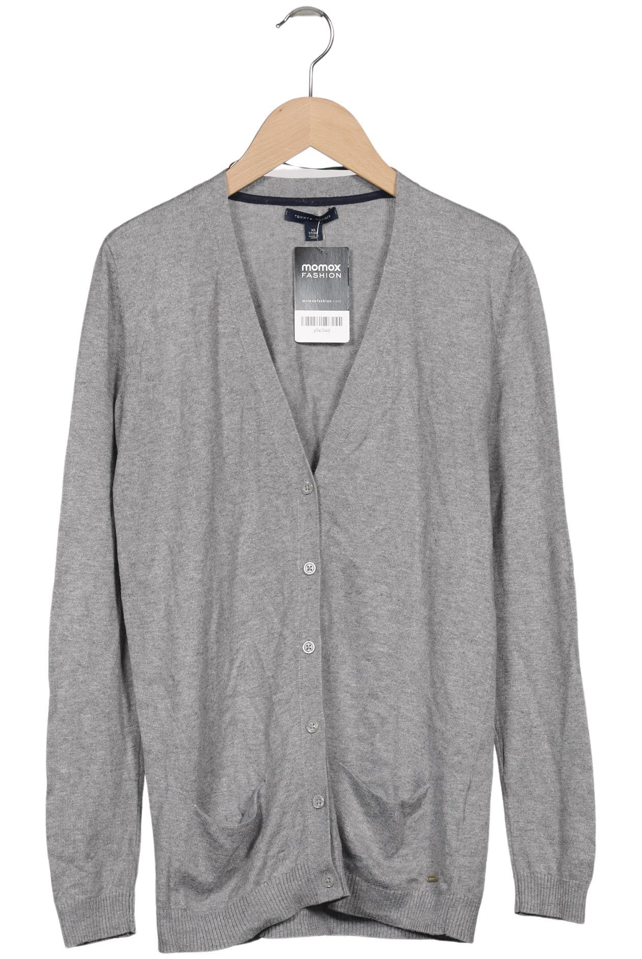

Tommy Hilfiger Damen Strickjacke, grau, Gr. 34