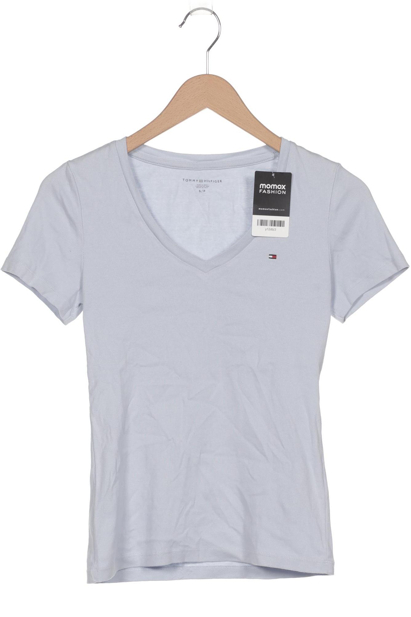 

Tommy Hilfiger Damen T-Shirt, hellblau, Gr. 36