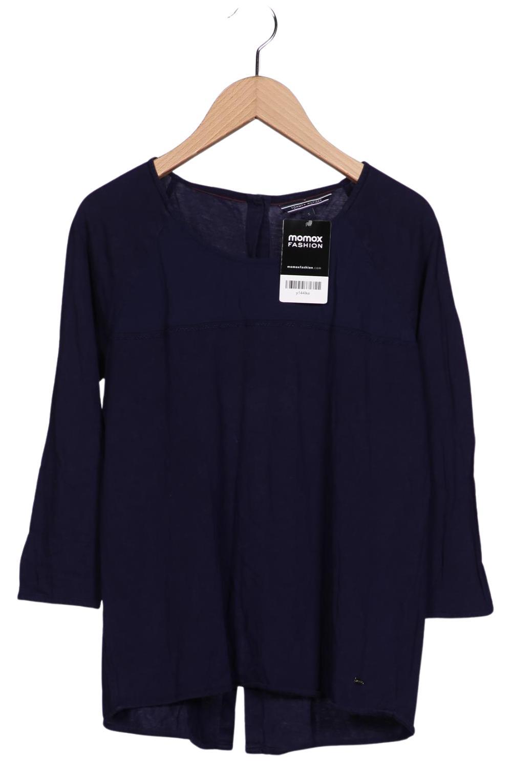

Tommy Hilfiger Damen Langarmshirt, marineblau, Gr. 36