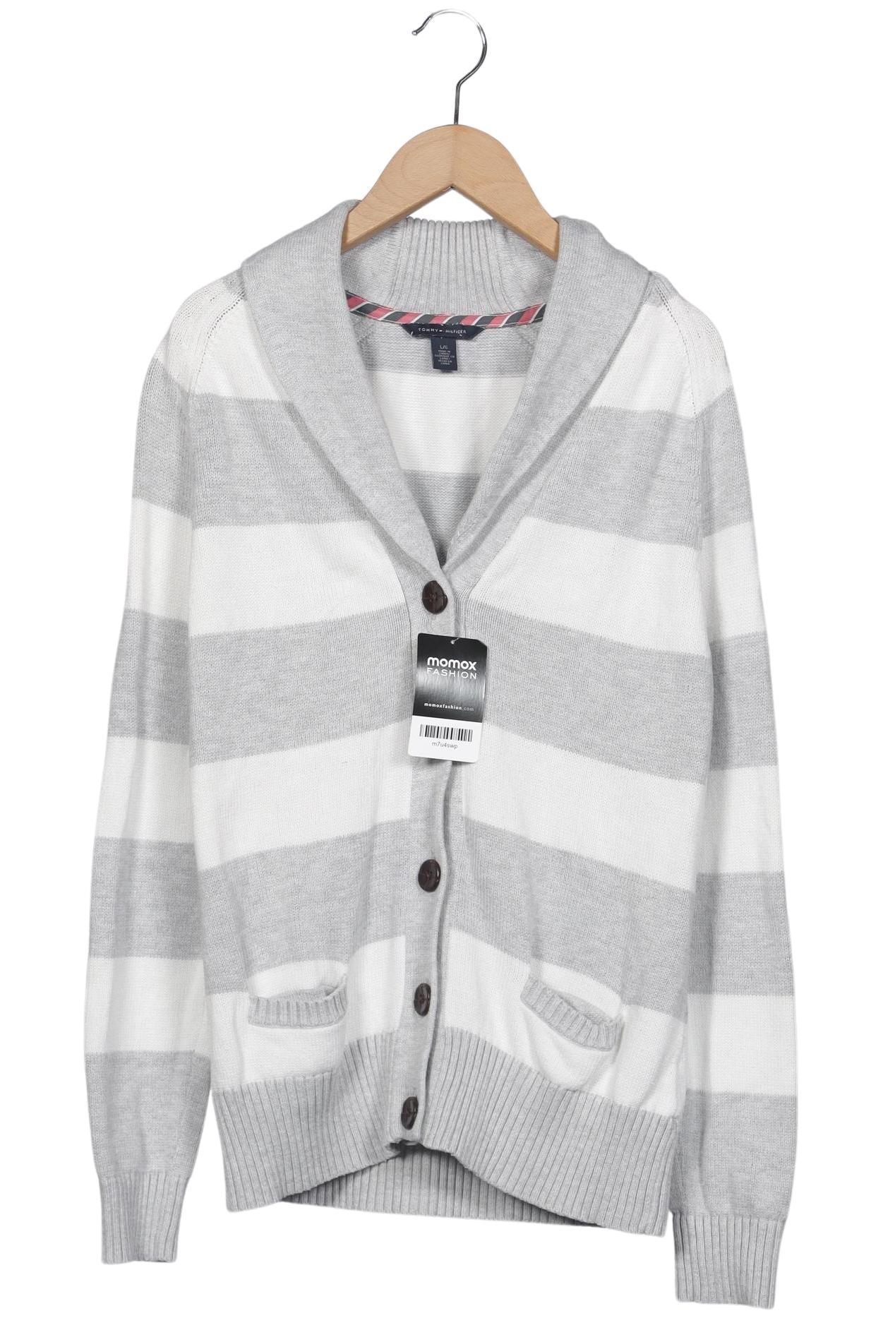 

Tommy Hilfiger Damen Strickjacke, grau, Gr. 42