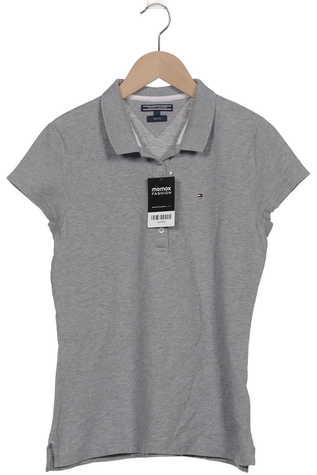 

Tommy Hilfiger Damen Poloshirt, grau, Gr. 42