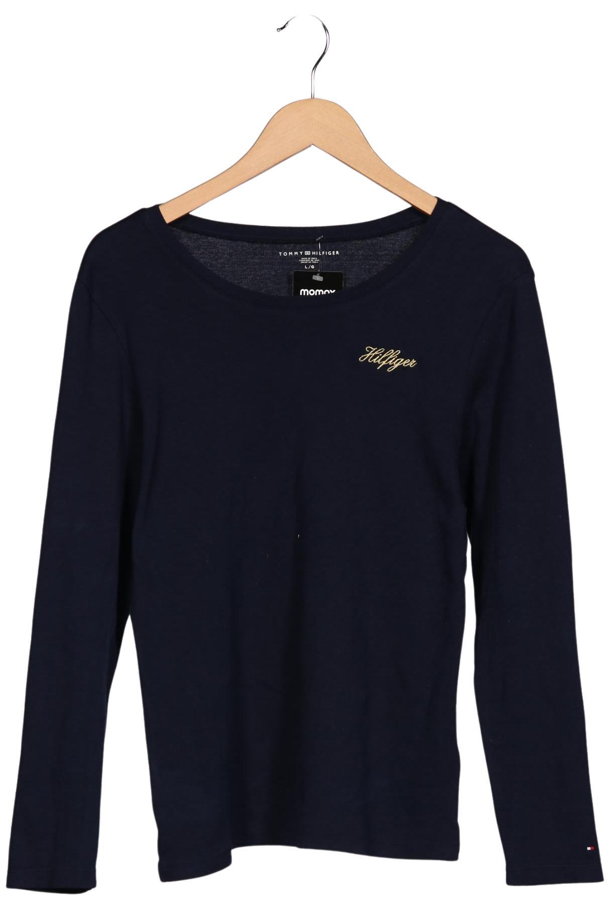 

Tommy Hilfiger Damen Langarmshirt, marineblau, Gr. 42