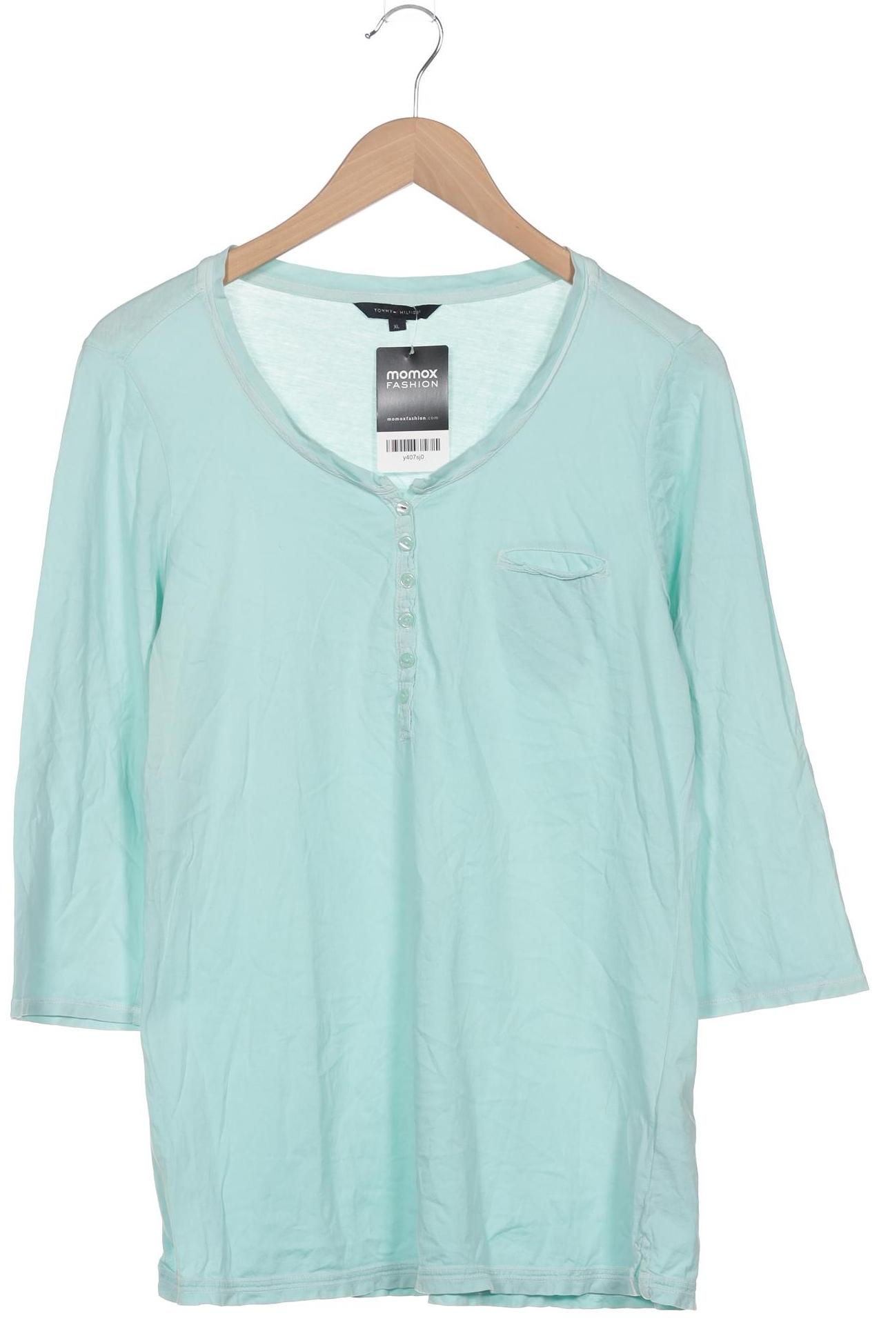 

Tommy Hilfiger Damen Langarmshirt, blau, Gr. 44
