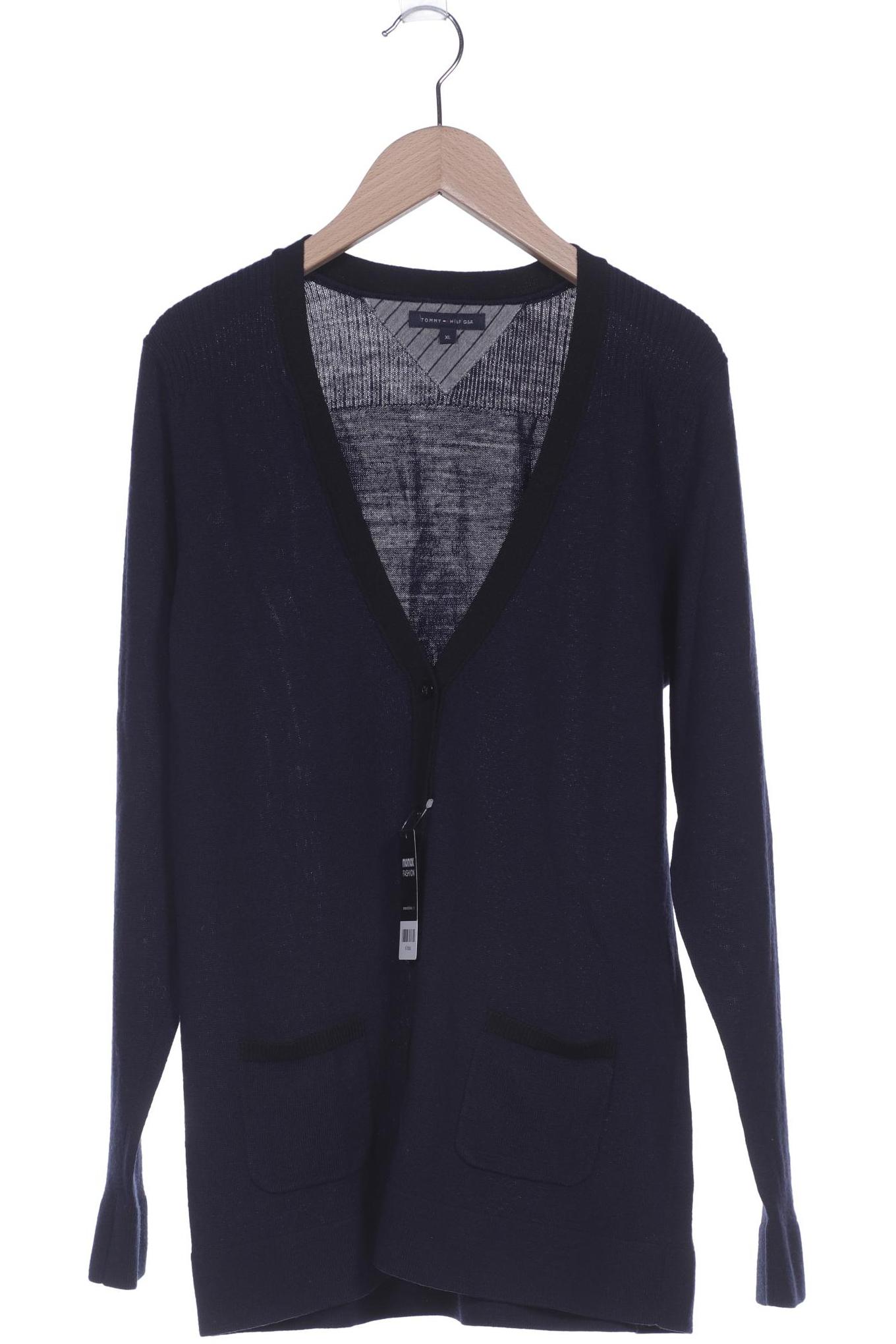 

Tommy Hilfiger Damen Strickjacke, marineblau, Gr. 44