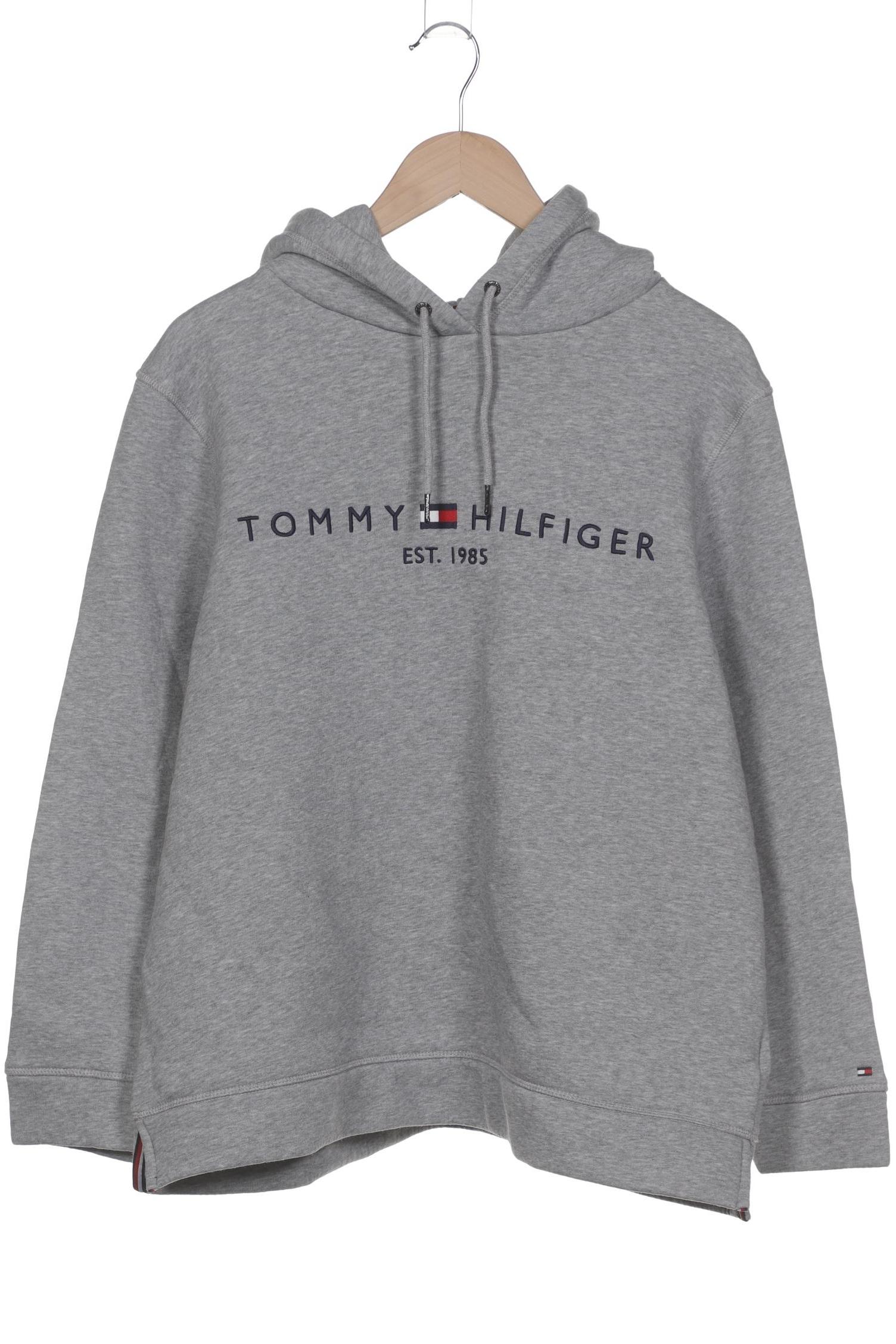 

Tommy Hilfiger Damen Kapuzenpullover, grau, Gr. 46