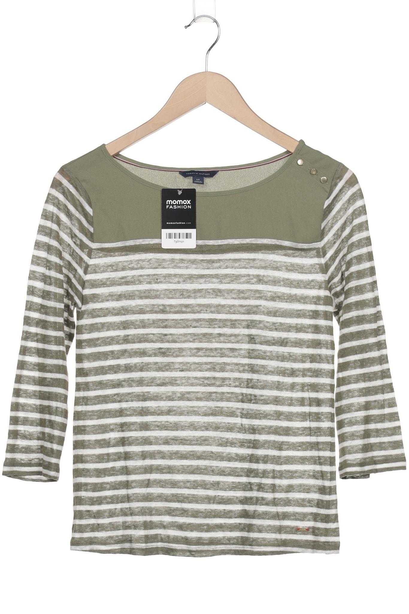 

Tommy Hilfiger Damen Langarmshirt, grün, Gr. 36