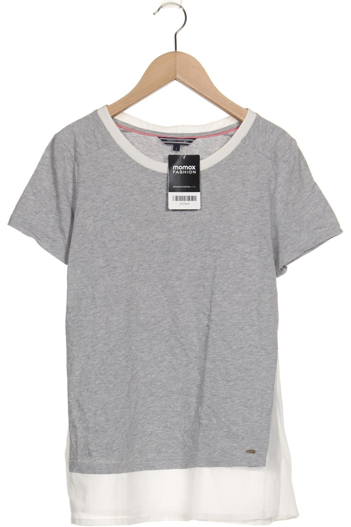 

Tommy Hilfiger Damen T-Shirt, grau, Gr. 36