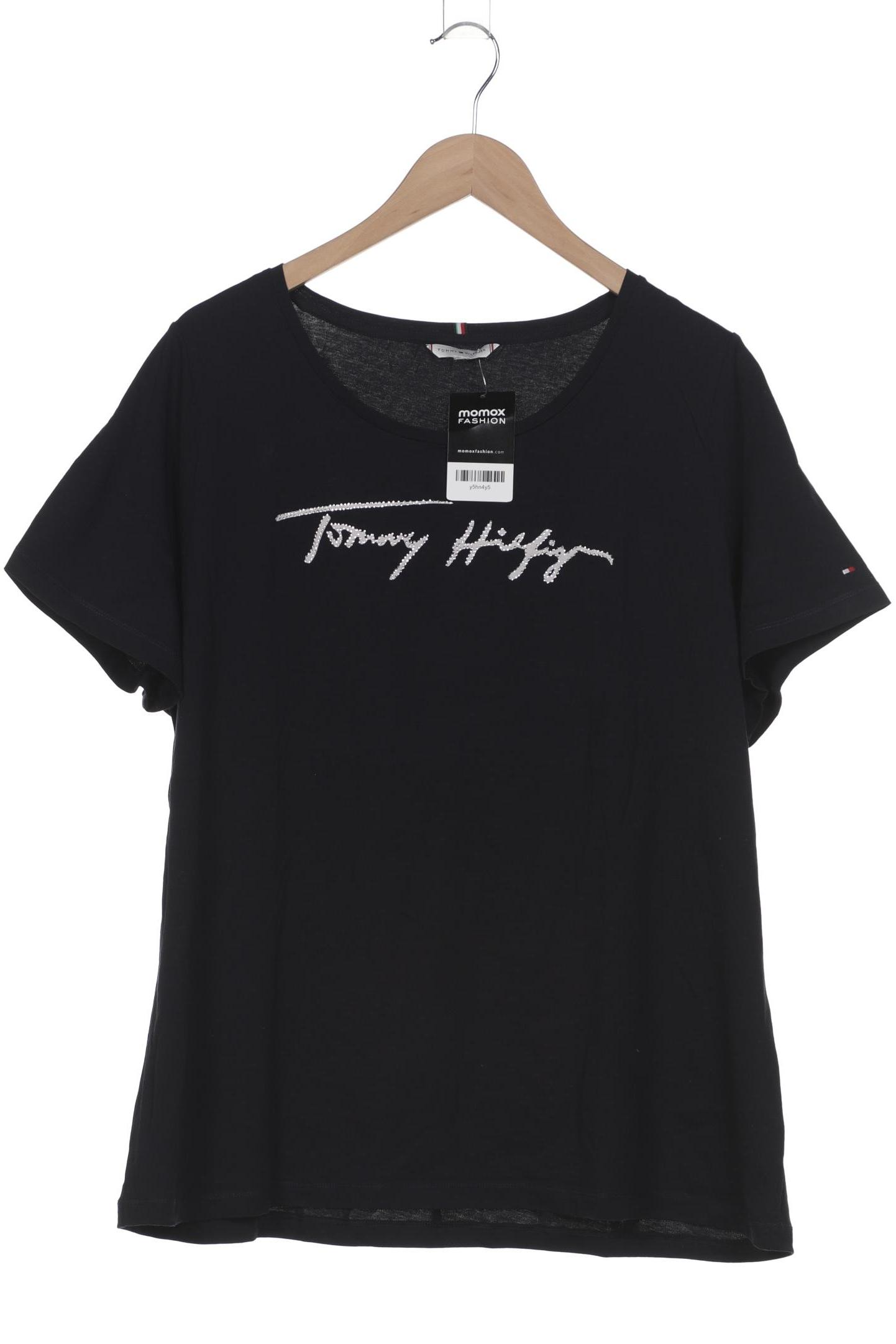 

Tommy Hilfiger Damen T-Shirt, marineblau, Gr. 48