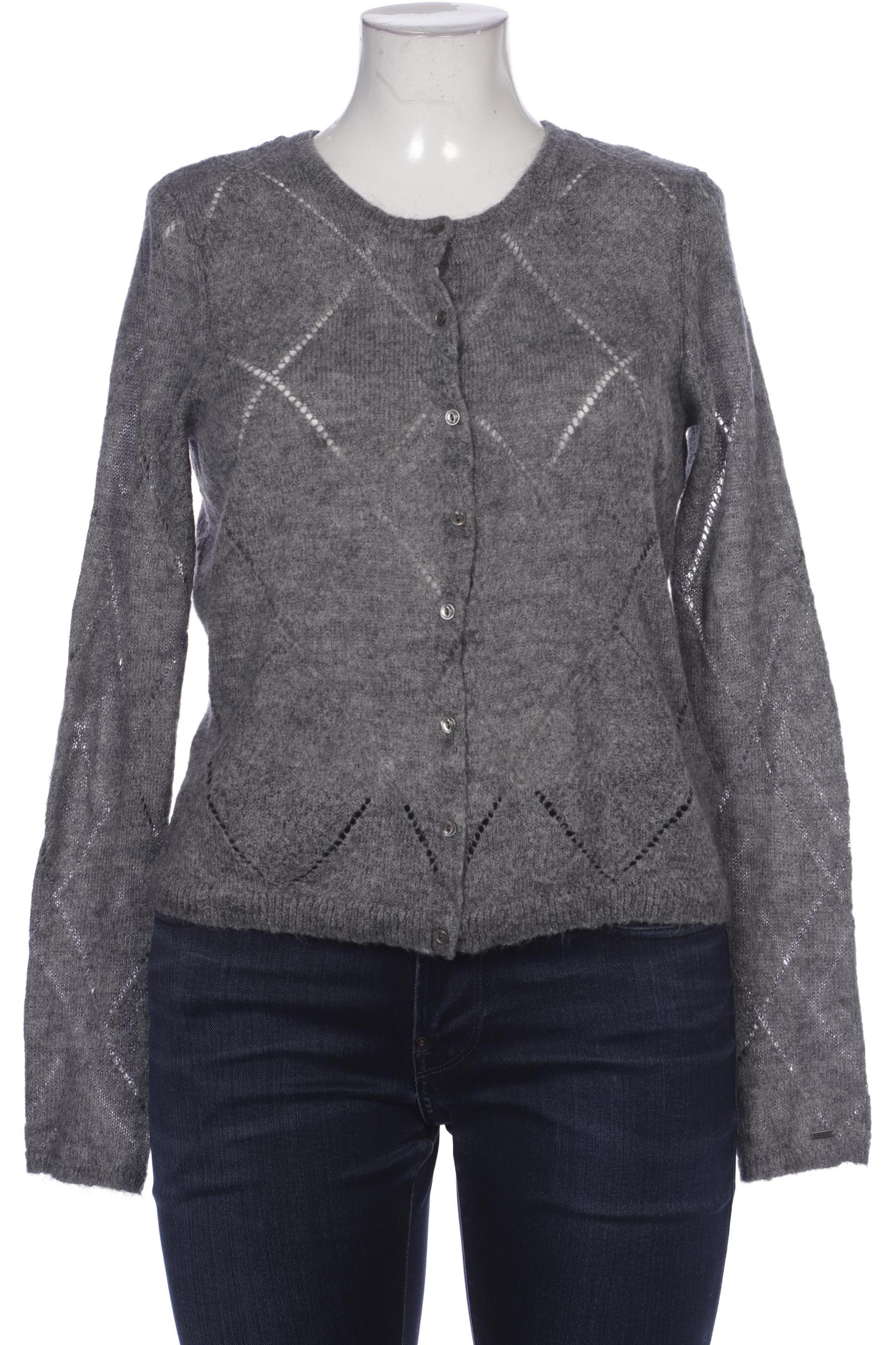 

Tommy Hilfiger Damen Strickjacke, grau, Gr. 44