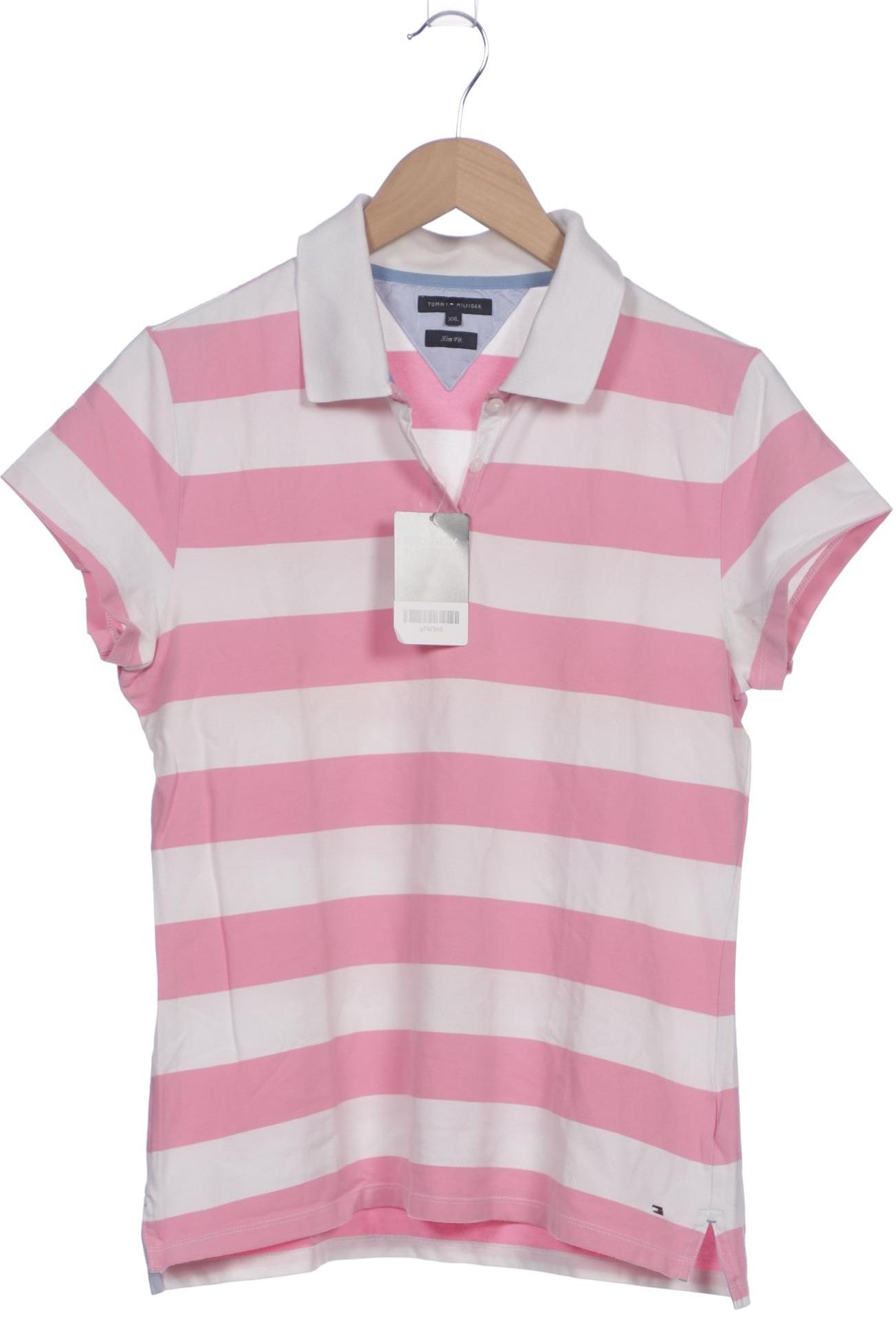 

Tommy Hilfiger Damen Poloshirt, pink, Gr. 46