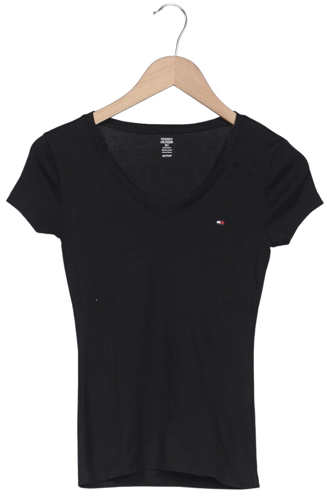 

Tommy Hilfiger Damen T-Shirt, schwarz, Gr. 34
