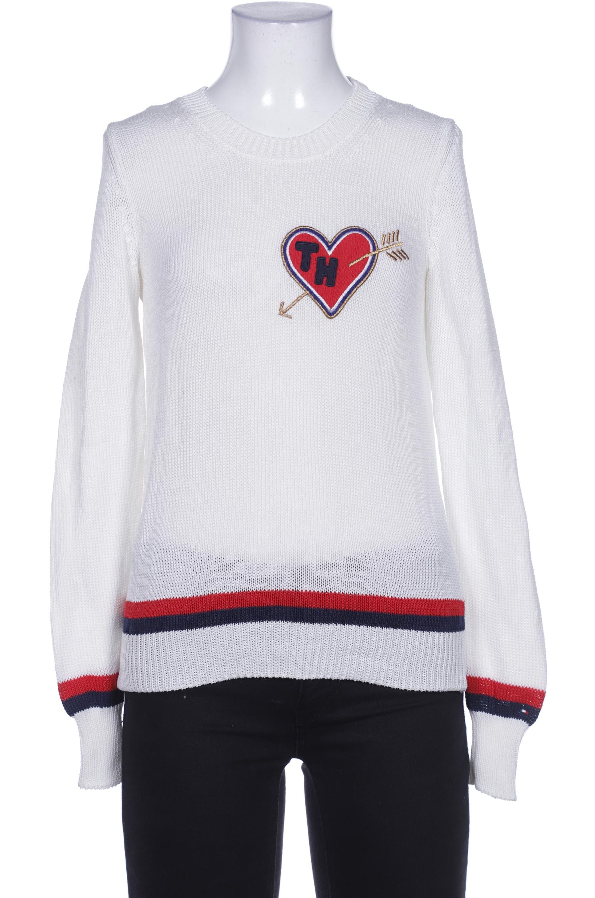 

Tommy Hilfiger Damen Pullover, weiß, Gr. 34