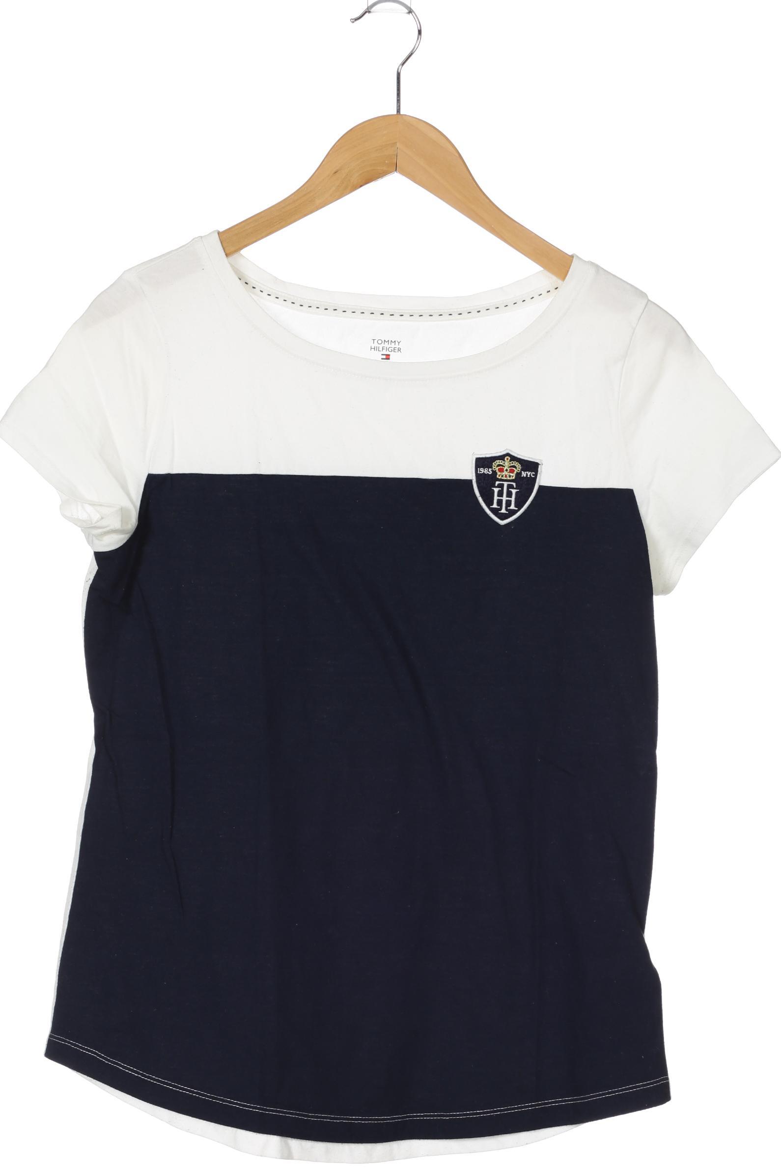 

Tommy Hilfiger Damen T-Shirt, blau, Gr. 38