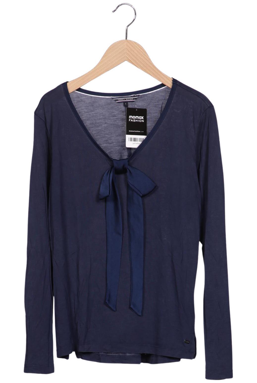 

Tommy Hilfiger Damen Langarmshirt, marineblau, Gr. 36