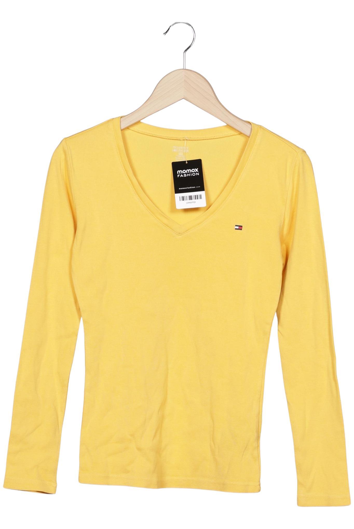 

Tommy Hilfiger Damen Langarmshirt, gelb, Gr. 36