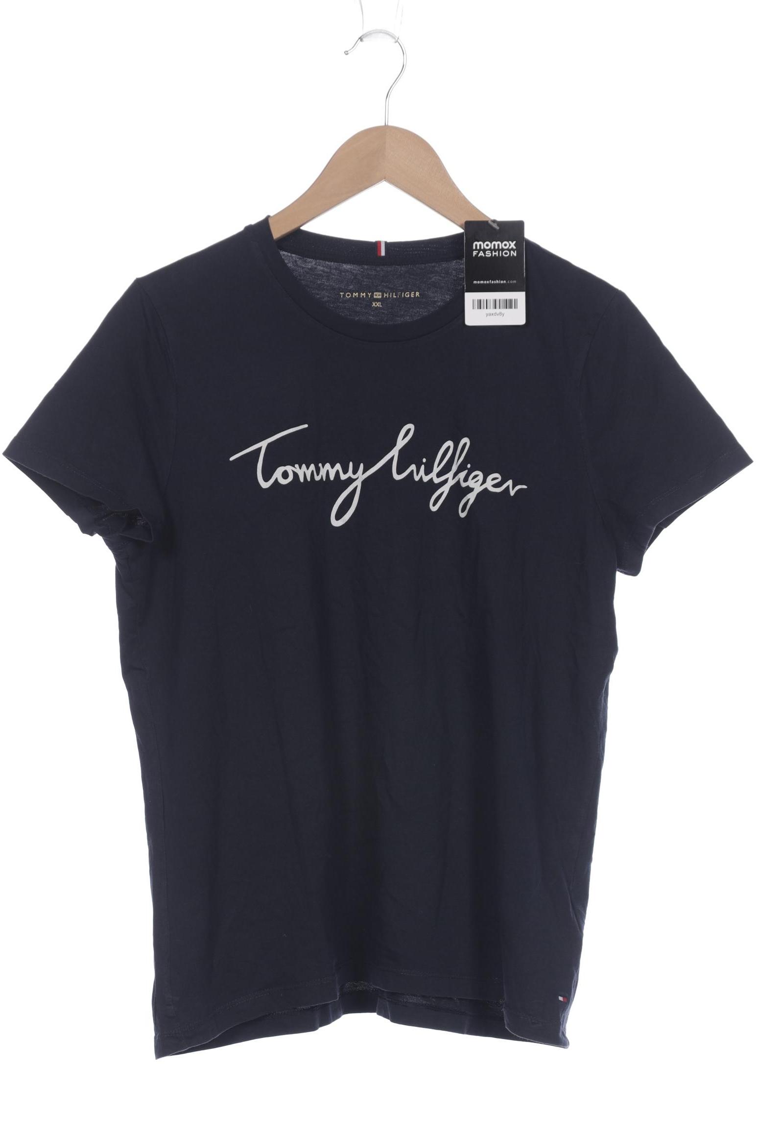 

Tommy Hilfiger Damen T-Shirt, marineblau, Gr. 46